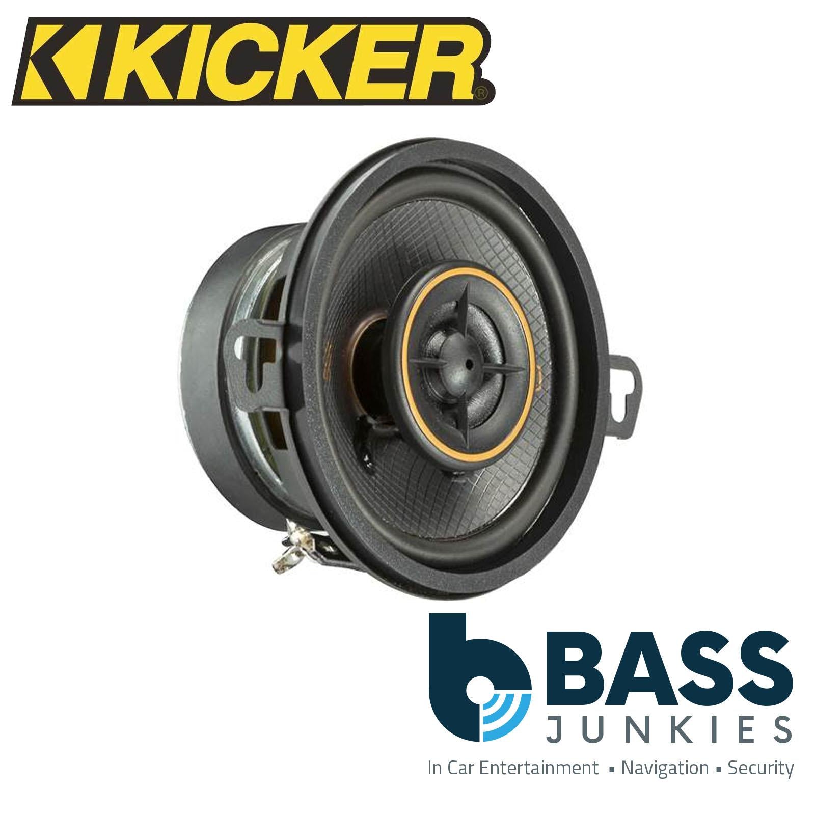 KICKER KA47KSC3504 3.5 inch 2-Way 100W Max Power 4 Ohms Car Audio Speaker Pair