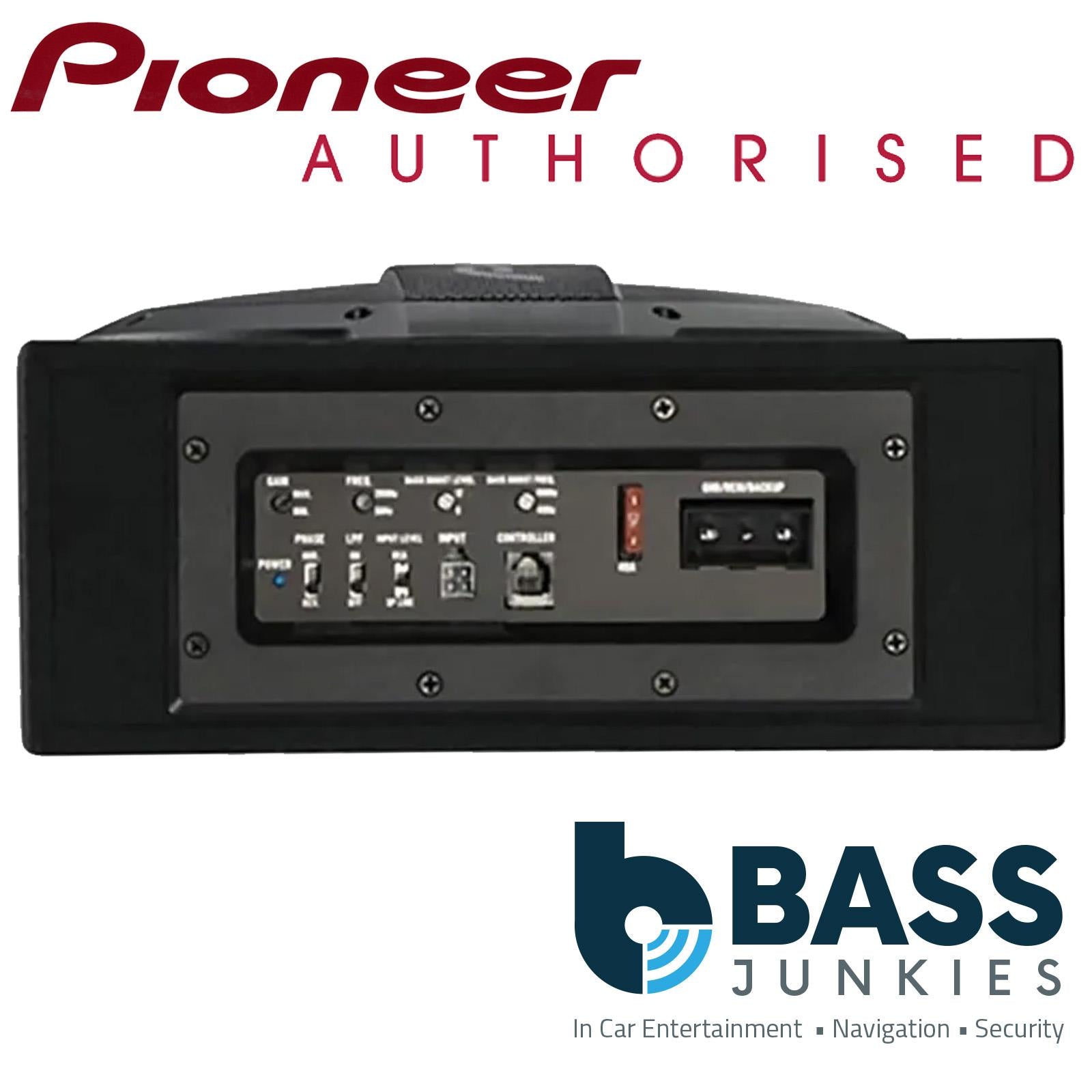 Pioneer TS-WX1010LA 1200 Watts 10" Shallow Sealed Active Car Subwoofer Bass Box