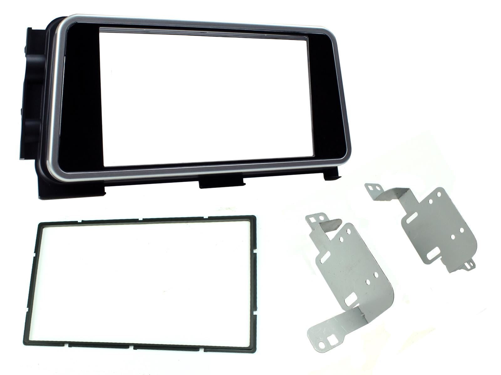 SONY 6.2" Screen Blutooth Double Din Stereo Fitting Kit + Steering Wheel Stalk Controls to fit Nissan Kicks 2017- | Nissan Micra 2017-