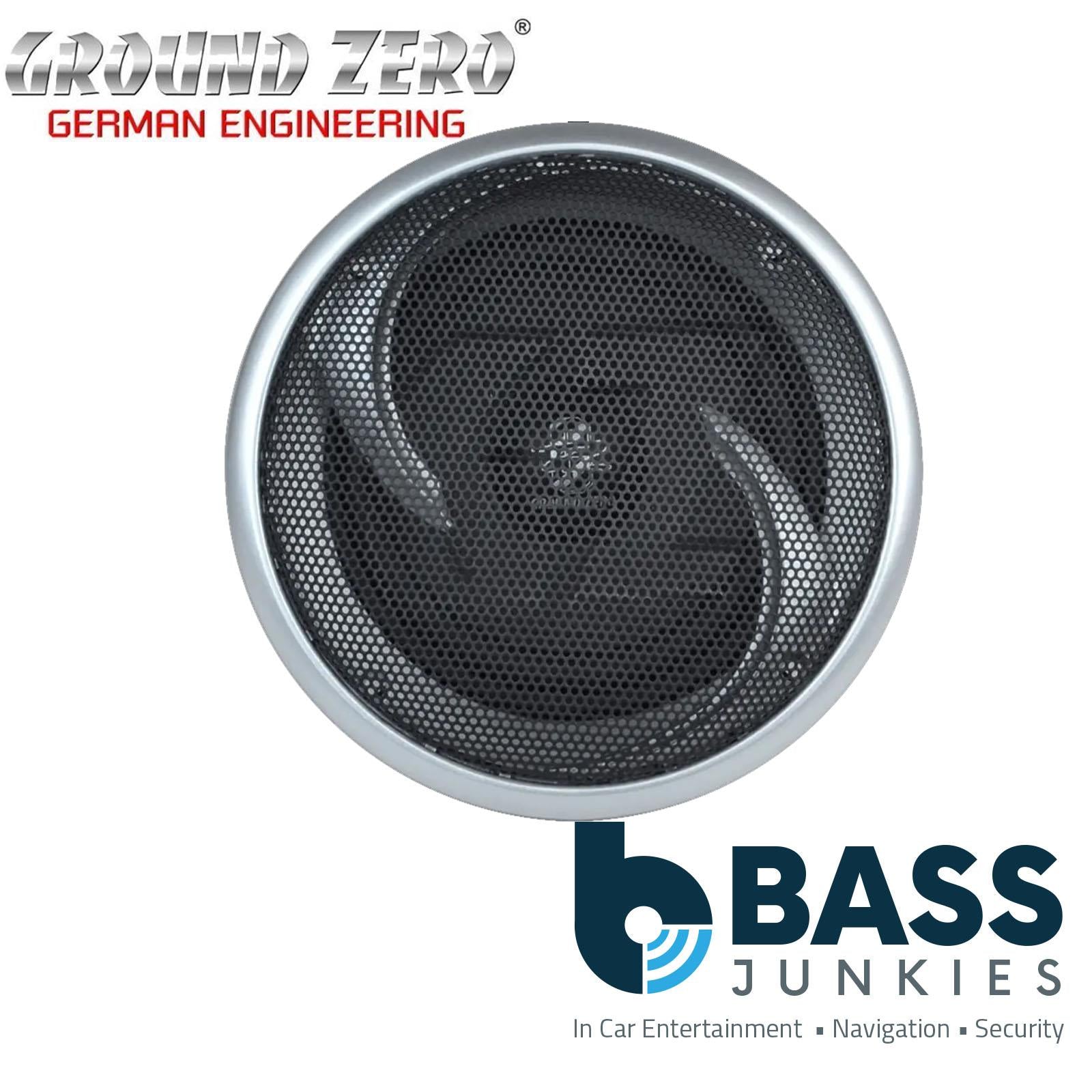 Ground Zero GZIC 400FX - 4" Inch 10cm 2-Way 100 Watts Component Car Speakers