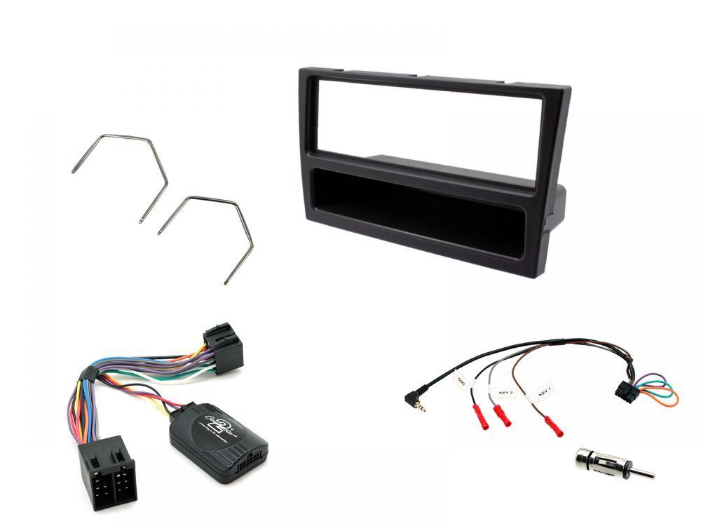 Connects2 CTKVX13 - Vauxhall Single Din Fascia & Steering Wheel Interface Installation Kit