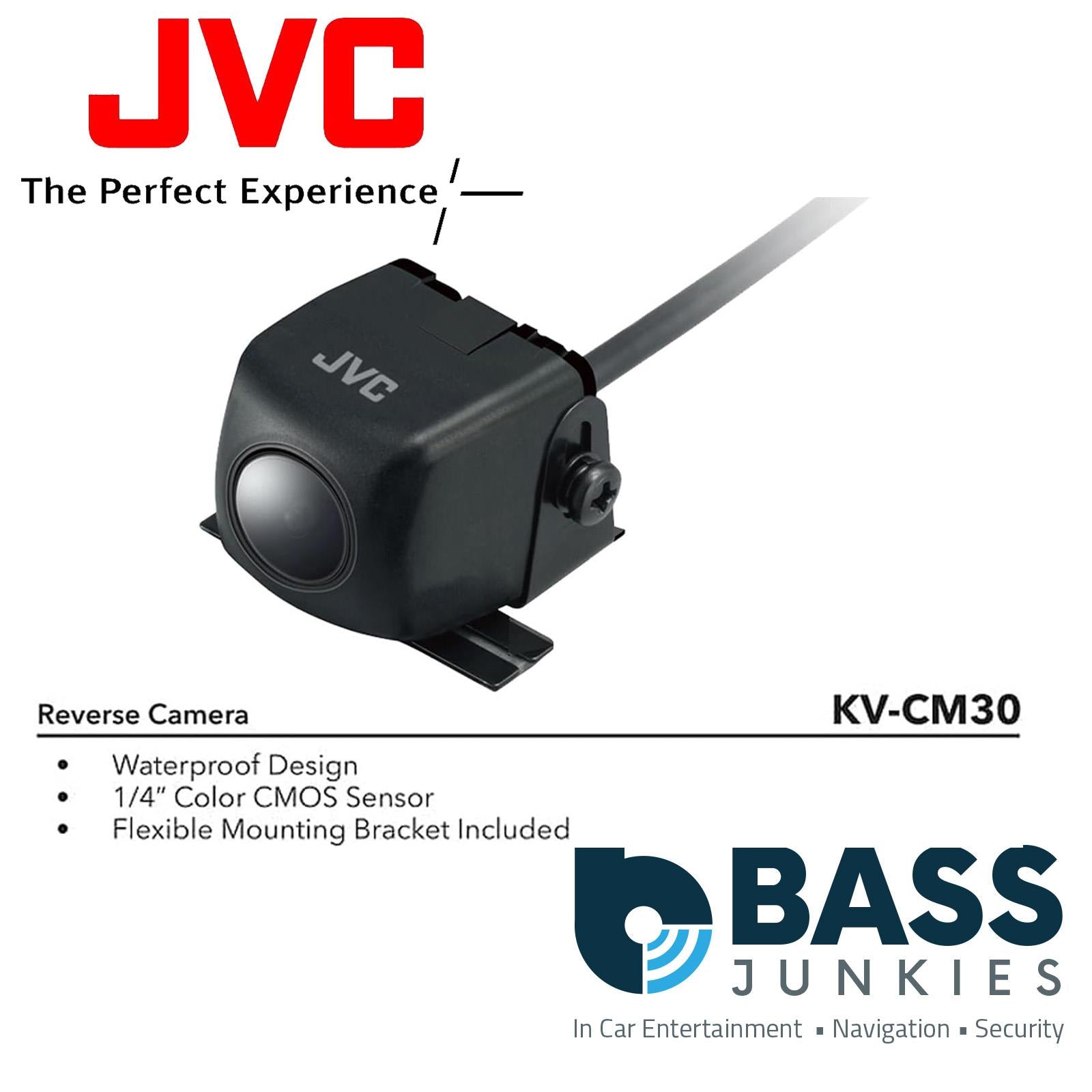 JVC KV-CM30 -1/4" Waterproof Colour CMOS Car Van Rear Reverse Parking Cam Camera