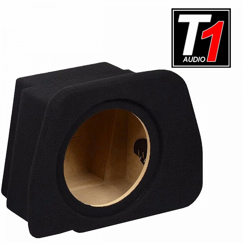 T1 Audio - Audi A4 Saloon B8 2008 On Left Arch Custom Fit 10" Car Sub Subwoofer Bass Box