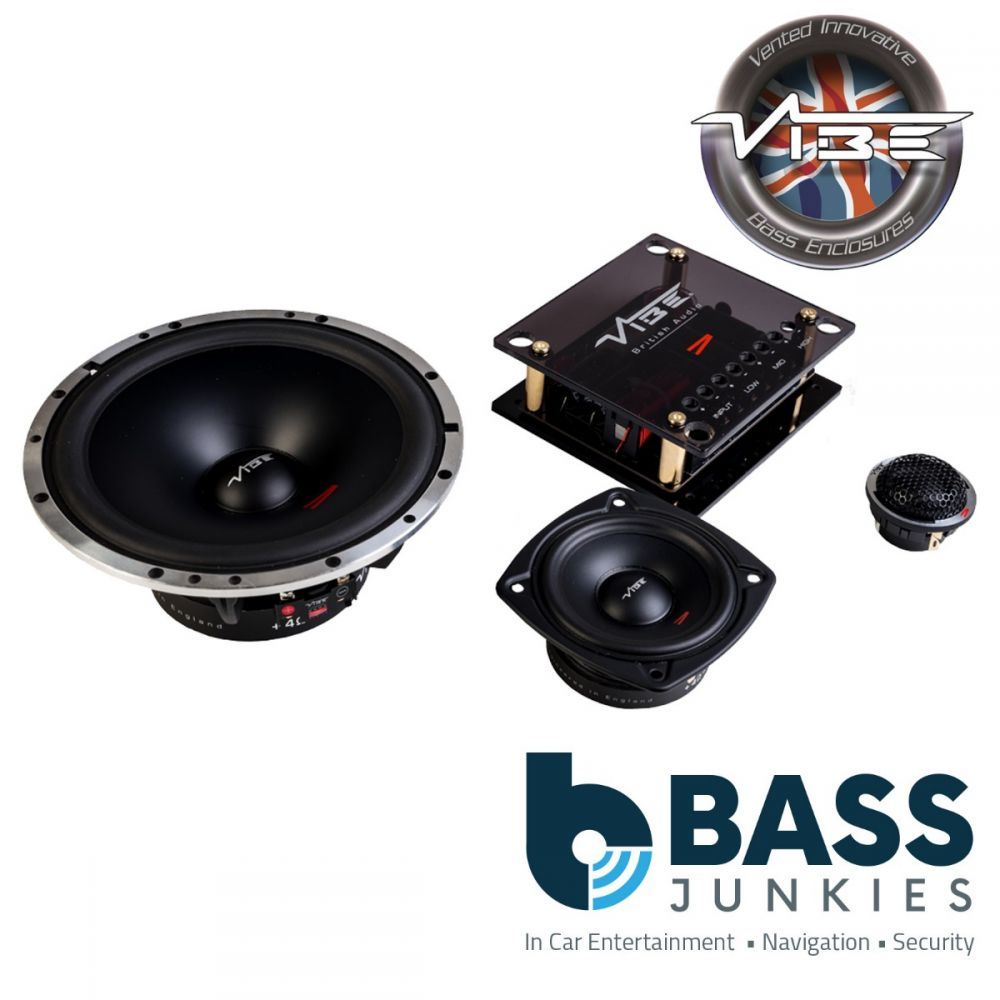 Vibe CVEN 63C-V4 6.5" 165mm 290 Watts 3-Way Component Car Speakers