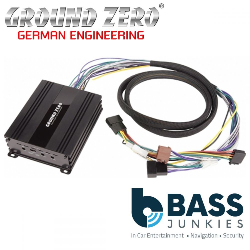 Ground Zero GZCS 4.60ISO - High Efficient 360 Watts Plug & Play Car Analogue Amplifier