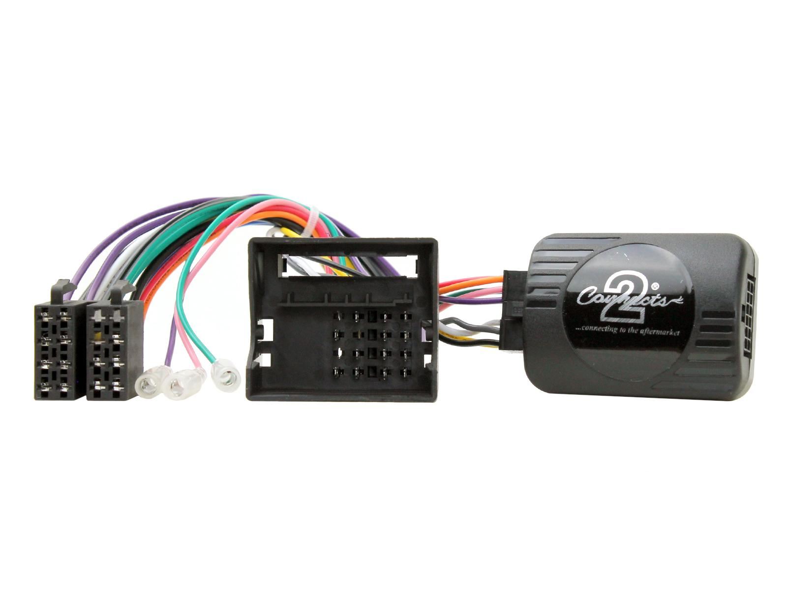 Connects2 CTKSK01 - Skoda Fabia 2007 - 2014 Double Din Fascia & Steering Wheel Interface Installation Kit