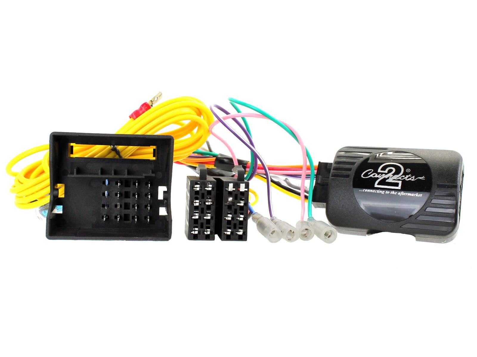 SONY DAB+ Apple | Android Double Din Stereo Fitting Kit + Steering Wheel Stalk Controls to fit Mercedes Vito 2015-