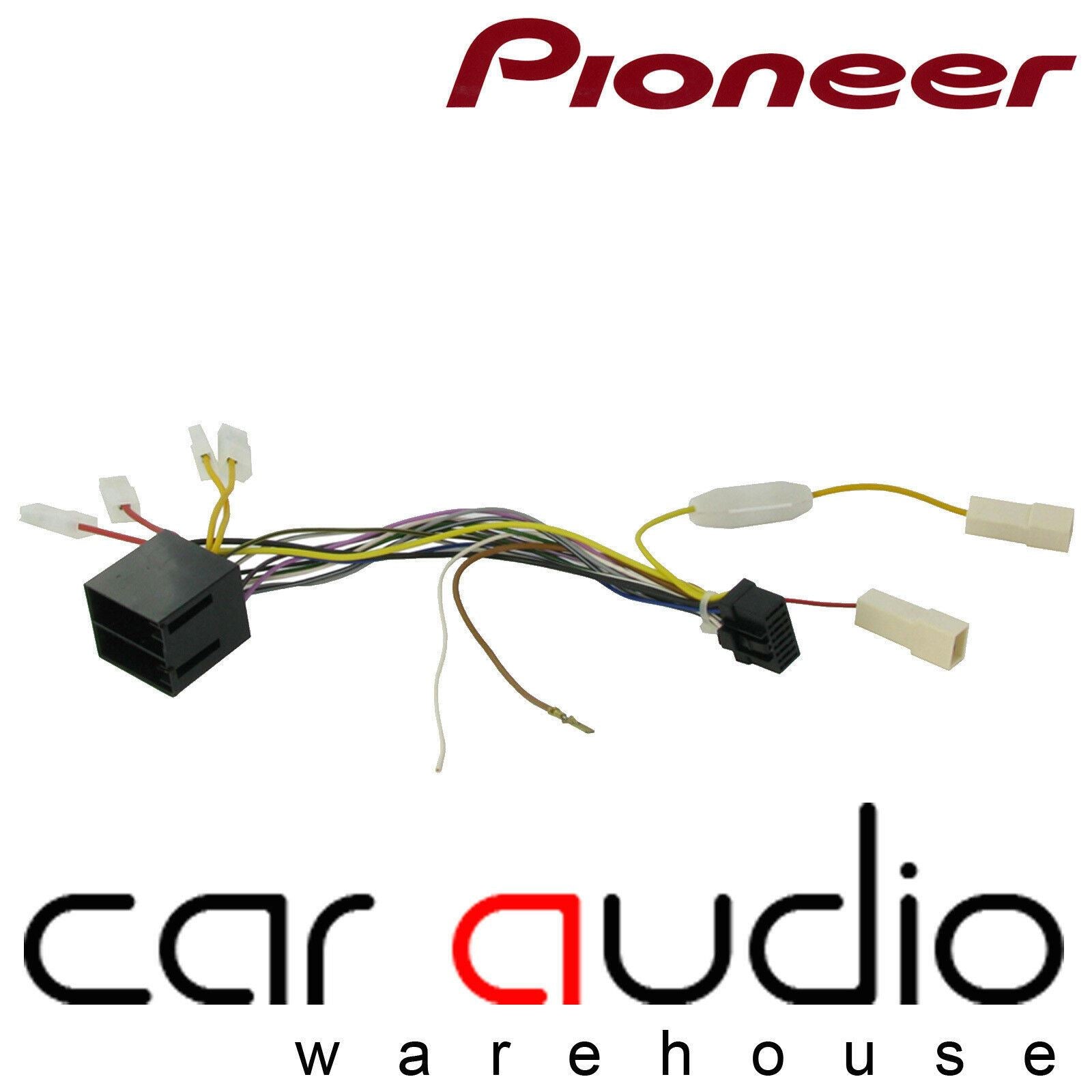 Connects2 CT21PN06 - Pioneer 16 PIN Car Stereo Radio ISO Wiring Harness Lead Cable
