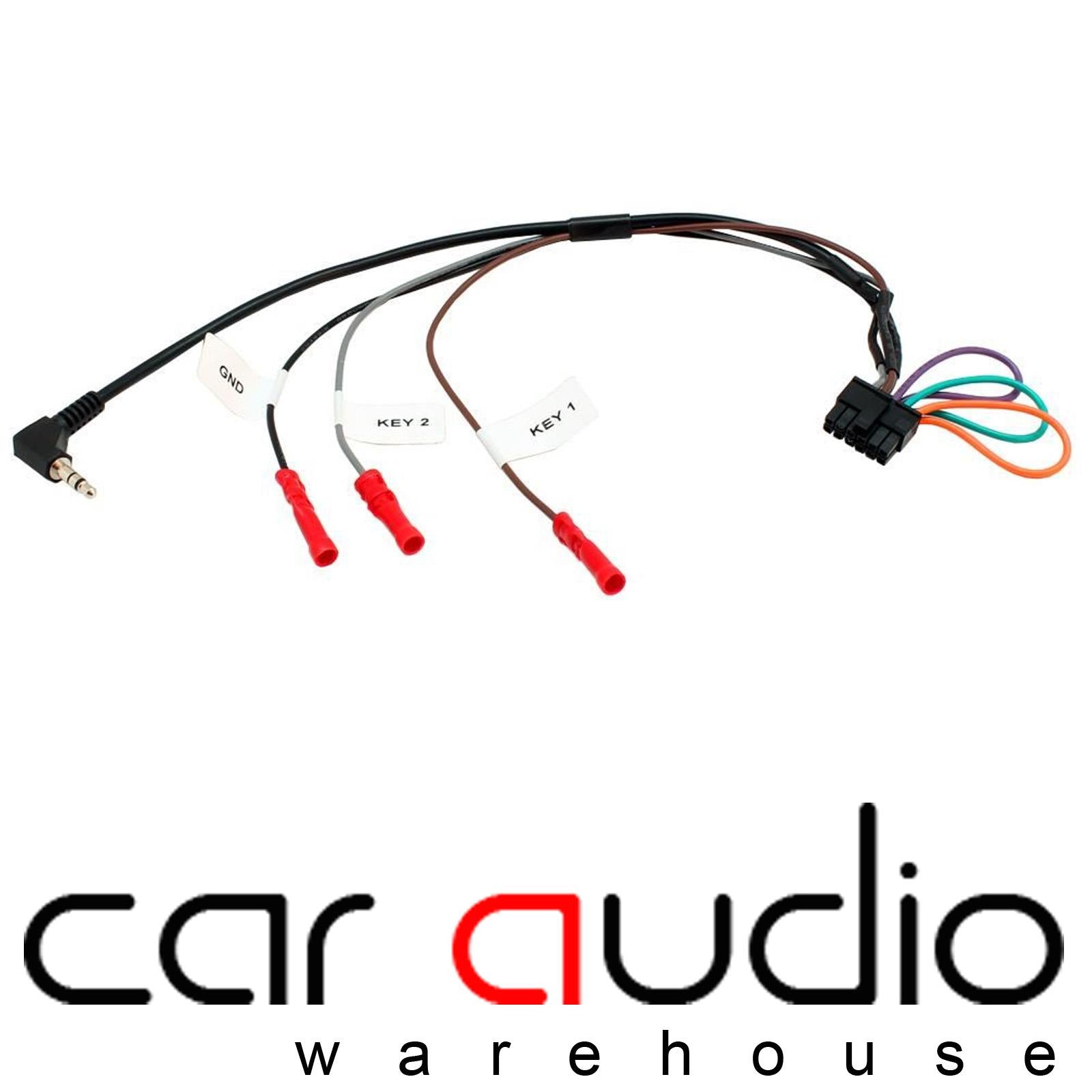 Connects 2 CTKPO02 - Porsche Cayenne 2002 - 2007 Double Din Fascia & Steering Wheel Interface Installation Kit