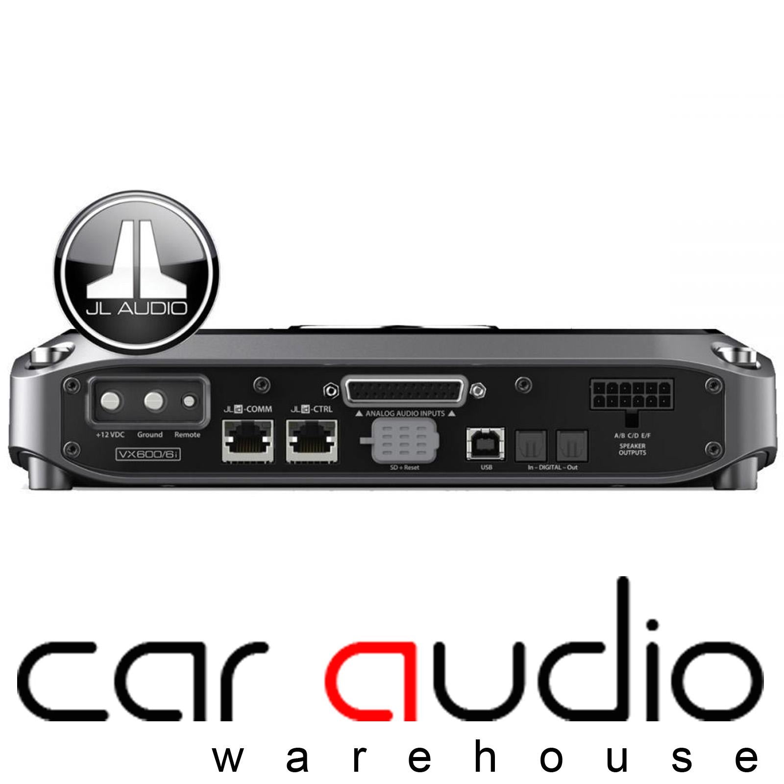 JL Audio VX600/6I 600 Watts 6-Channel Class D Car Amplifier with Integrated DSP