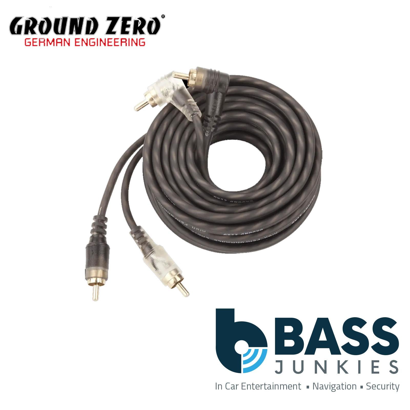 Ground Zero GZCC 5.1XLC - 5 m / 16.4 ft RCA cable