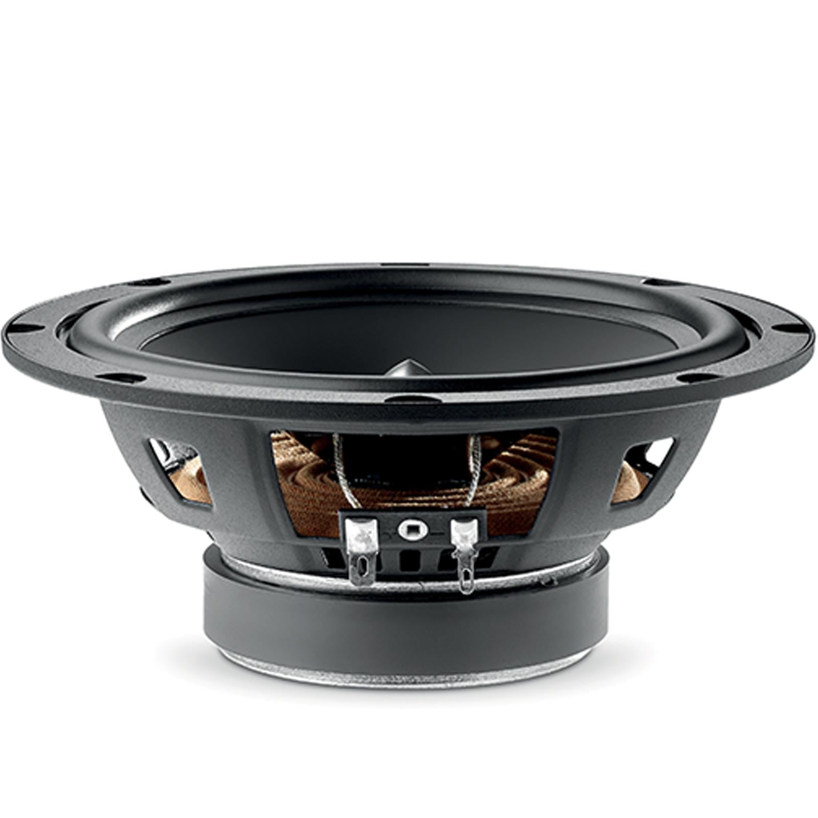 Focal ASE165 165mm/16.5cm/6.5" Car Door Component Speakers (Per Pair Max 240 watts | 120 watts RMS) Each Speaker: Max 120 watts | RMS 60 watts [Woofer/Tweeter/Crossover]