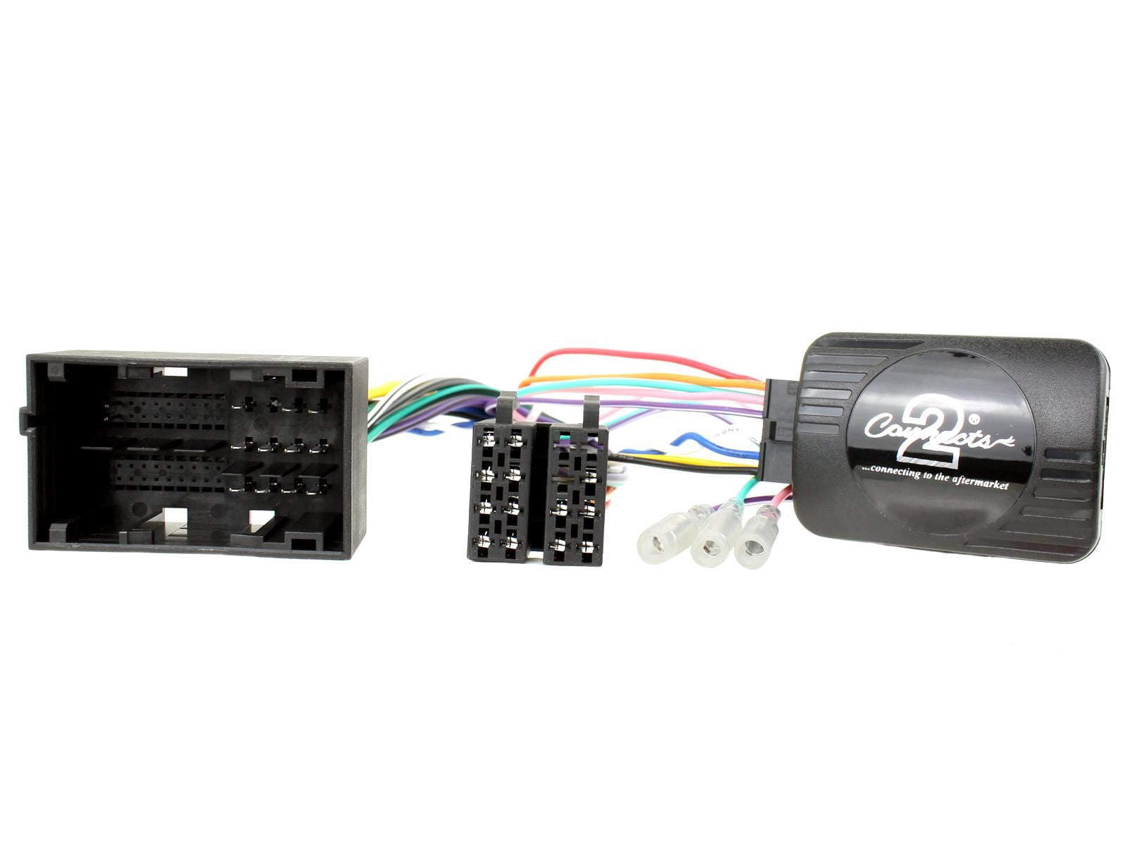 SONY 6.2" Screen Blutooth Double Din Stereo Fitting Kit + Steering Wheel Stalk Controls to fit Peugeot Boxer 2014-
