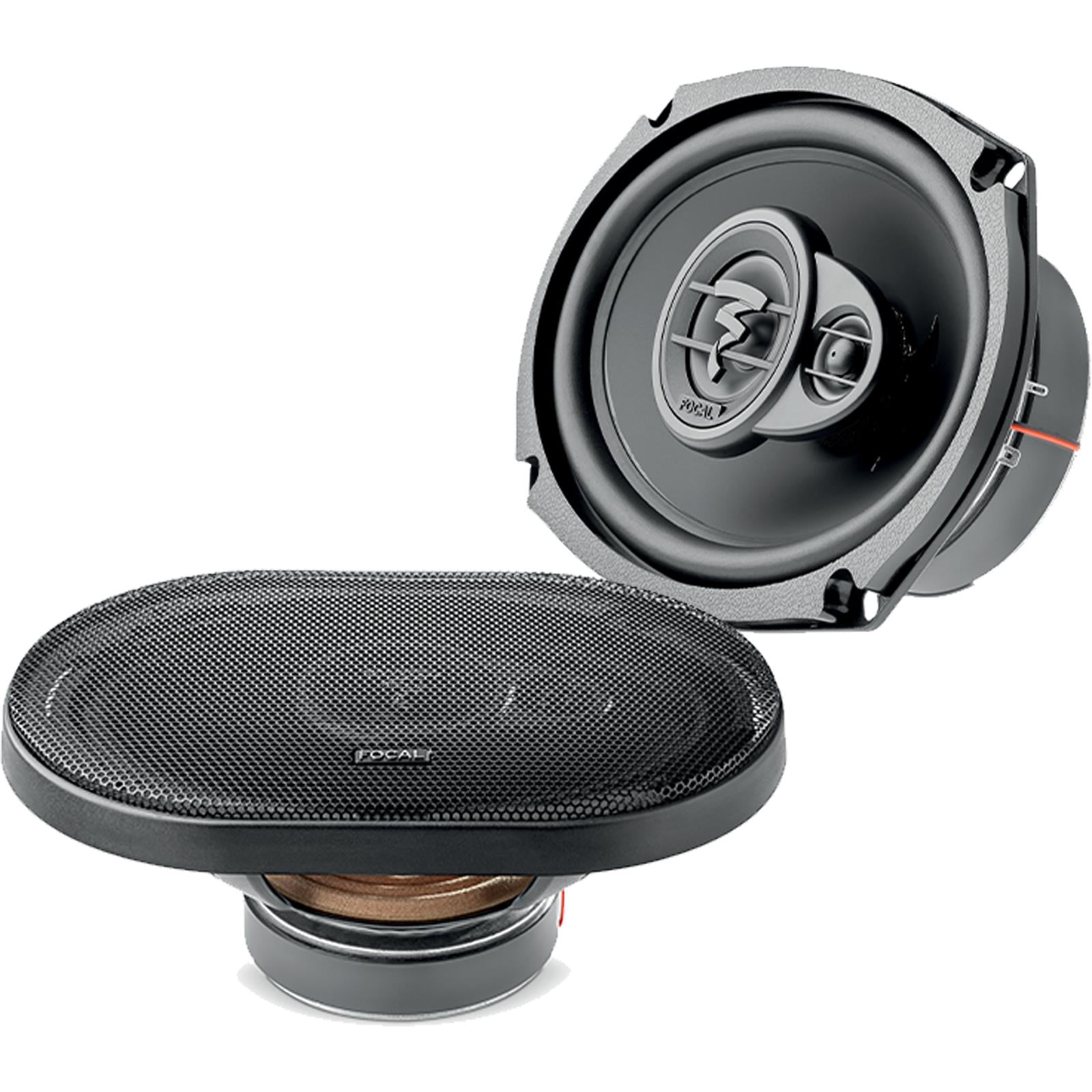 Focal ACX690 165.1x235.1mm/16.5x23.5cm/6x9" Car Door Coaxial Speakers (Per Pair Max 320 watts | 160 watts RMS) Each Speaker: Max 160 watts | RMS 80 watts [Woofer/Tweeter]