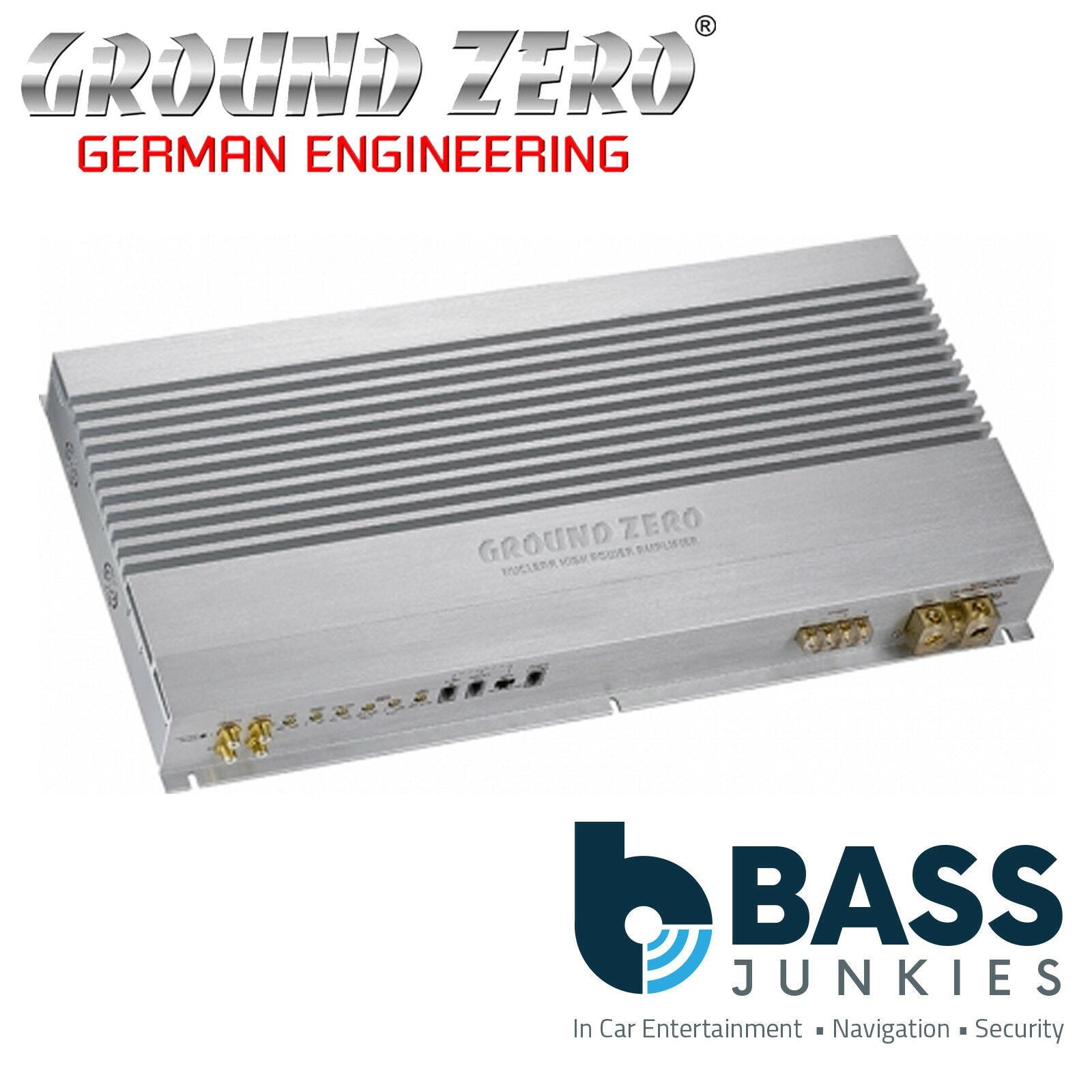Ground Zero GZNA 4330XII - Class A/B 2600 Watts 1-Ohm 4-Channel Car Amp Amplifier
