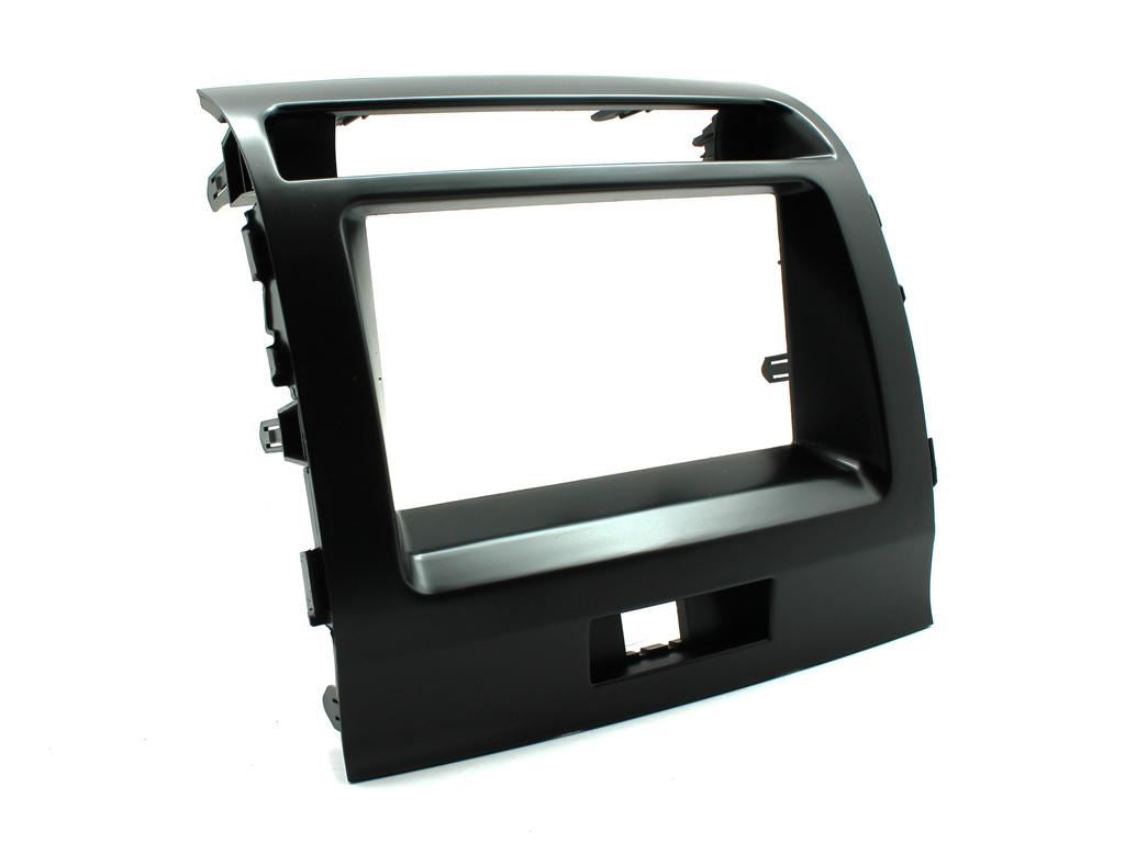 Grundig 6.8" Apple Android Double Din Stereo Fitting Kit + Steering Wheel Stalk Controls to fit Toyota Landcruiser 03-09
