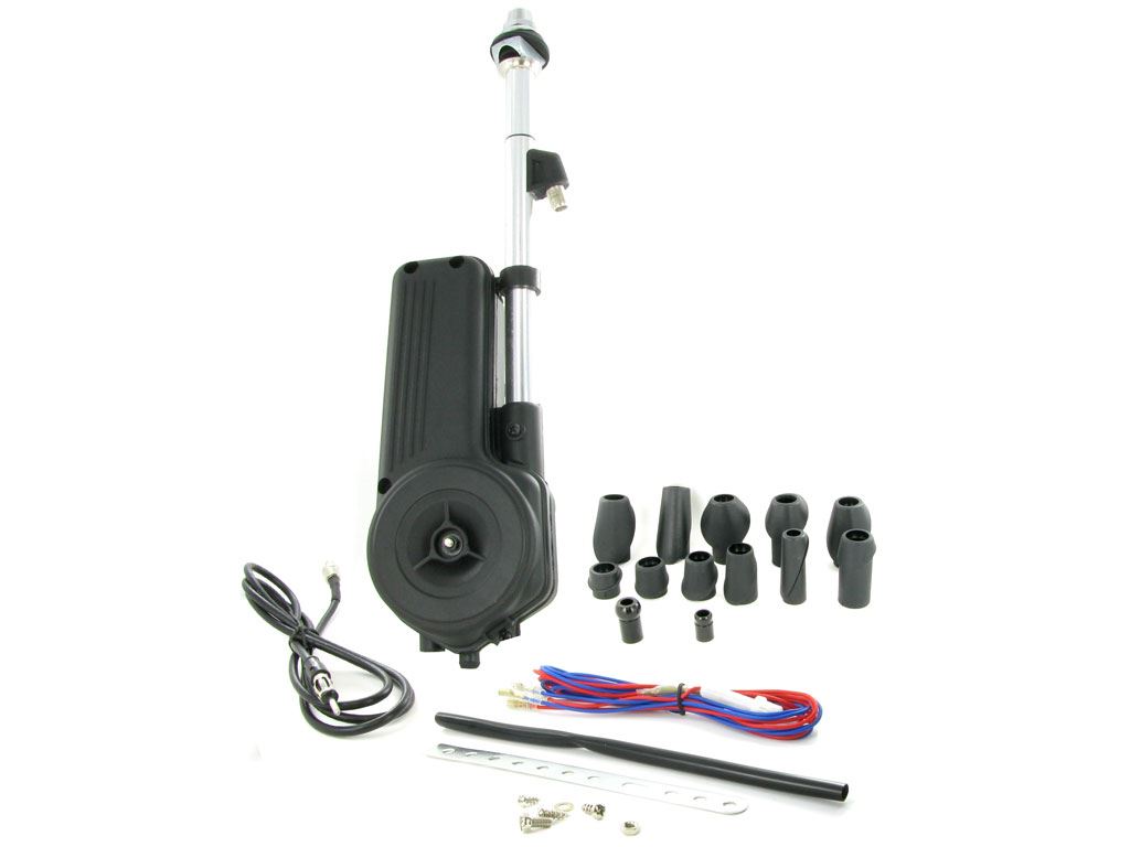 Connects2 CT27UV08 12V Universal Electric Automatic Car Aerial 13 Different Head