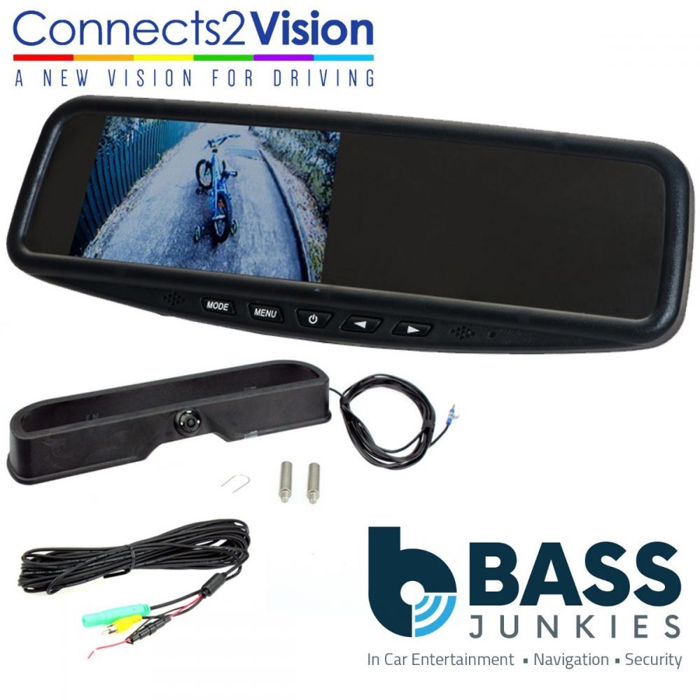 Connects2 CAM-CT2 Citroen Relay 2006 - 2018 Rear View Reversing Camera & 4.3" Mirror Mount Screen