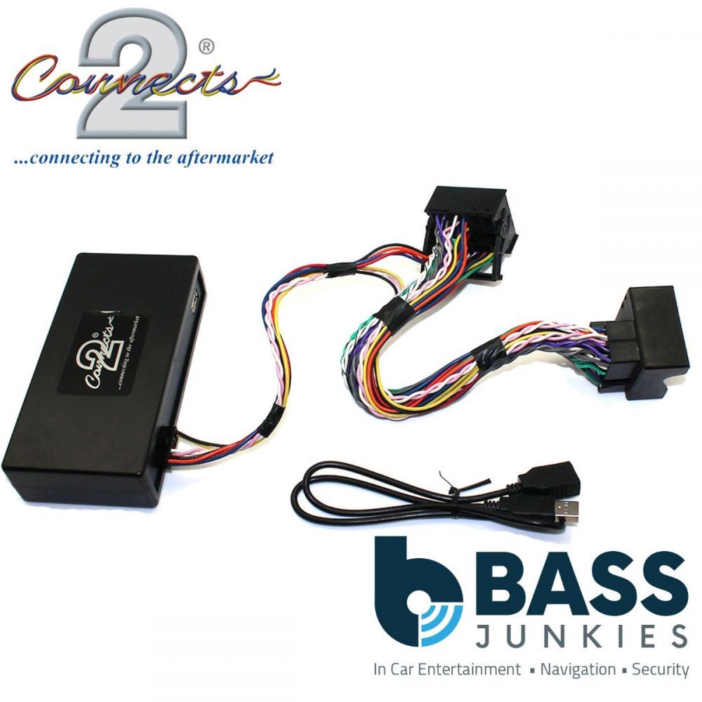 Connects2 CTAFOUSB005 Ford C-Max Fiesta Focus Galaxy Mondeo S-Max Car USB Aux Interface Adapter