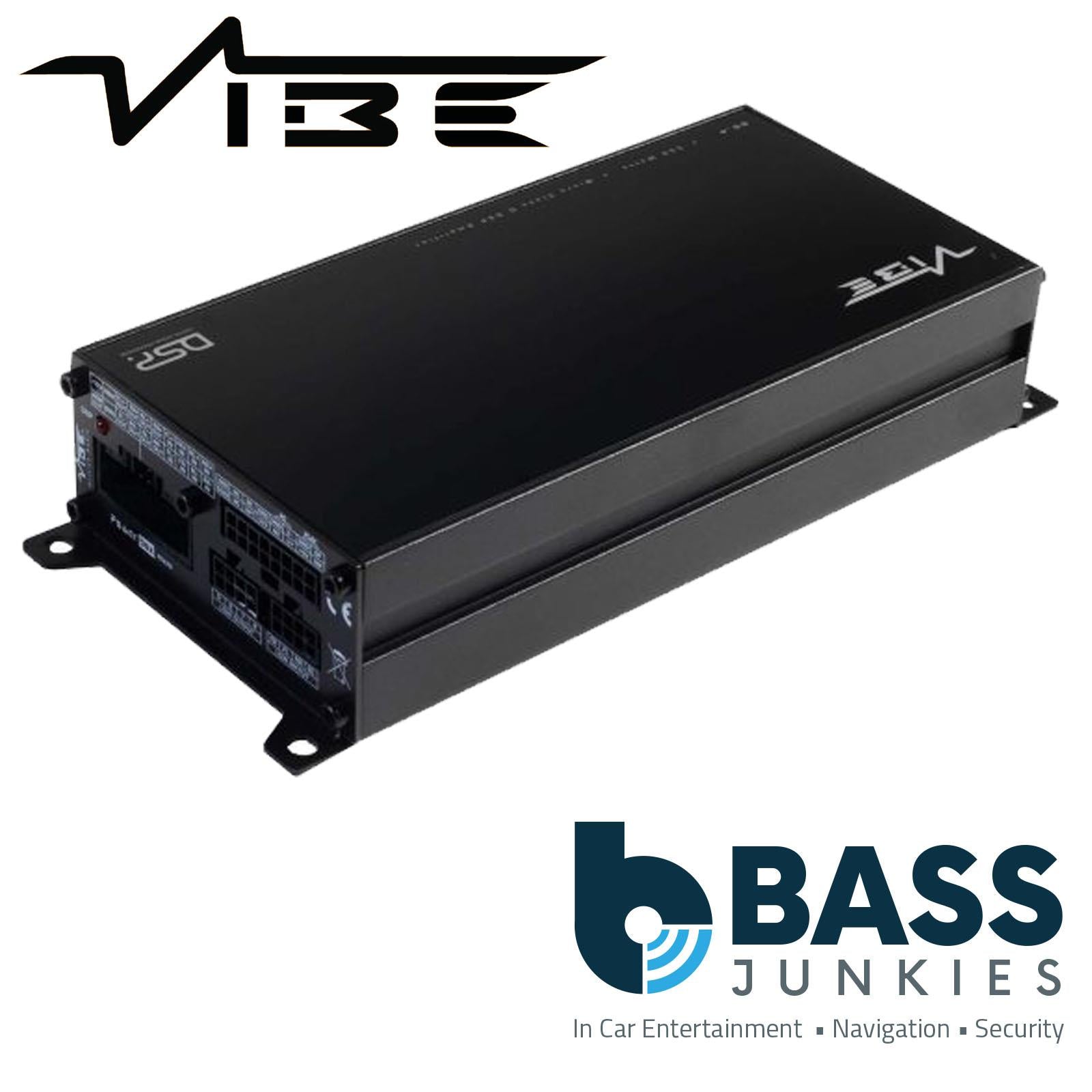 VIBE POWERBOX65.4-8MDSP-V3 Class D 4 Channels 520W Max Car Audio Amp Amplifier