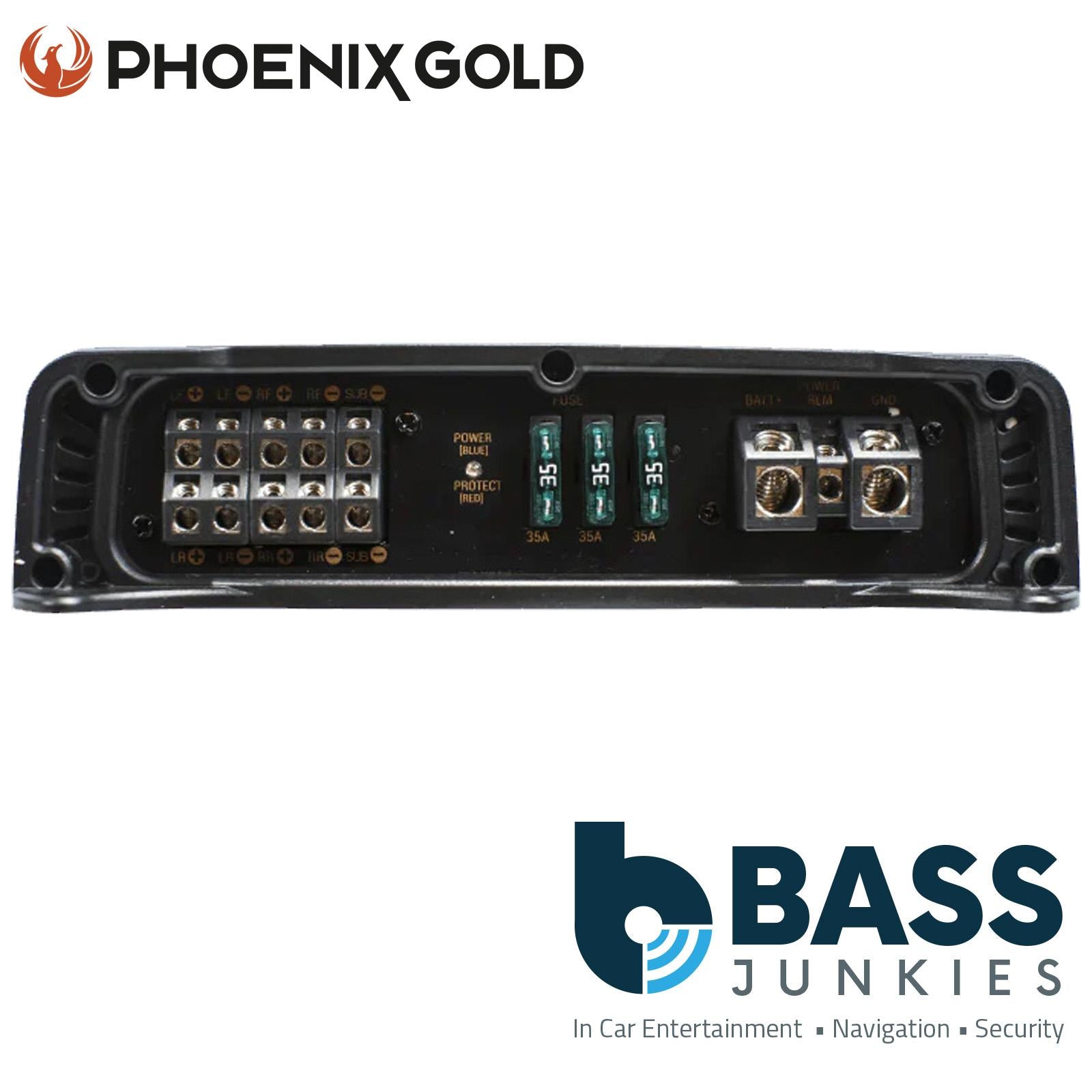 Phoenix Gold RX2400.4 - 400 Watts RMS 4 Channel Class A/B Car Amplifier Amp