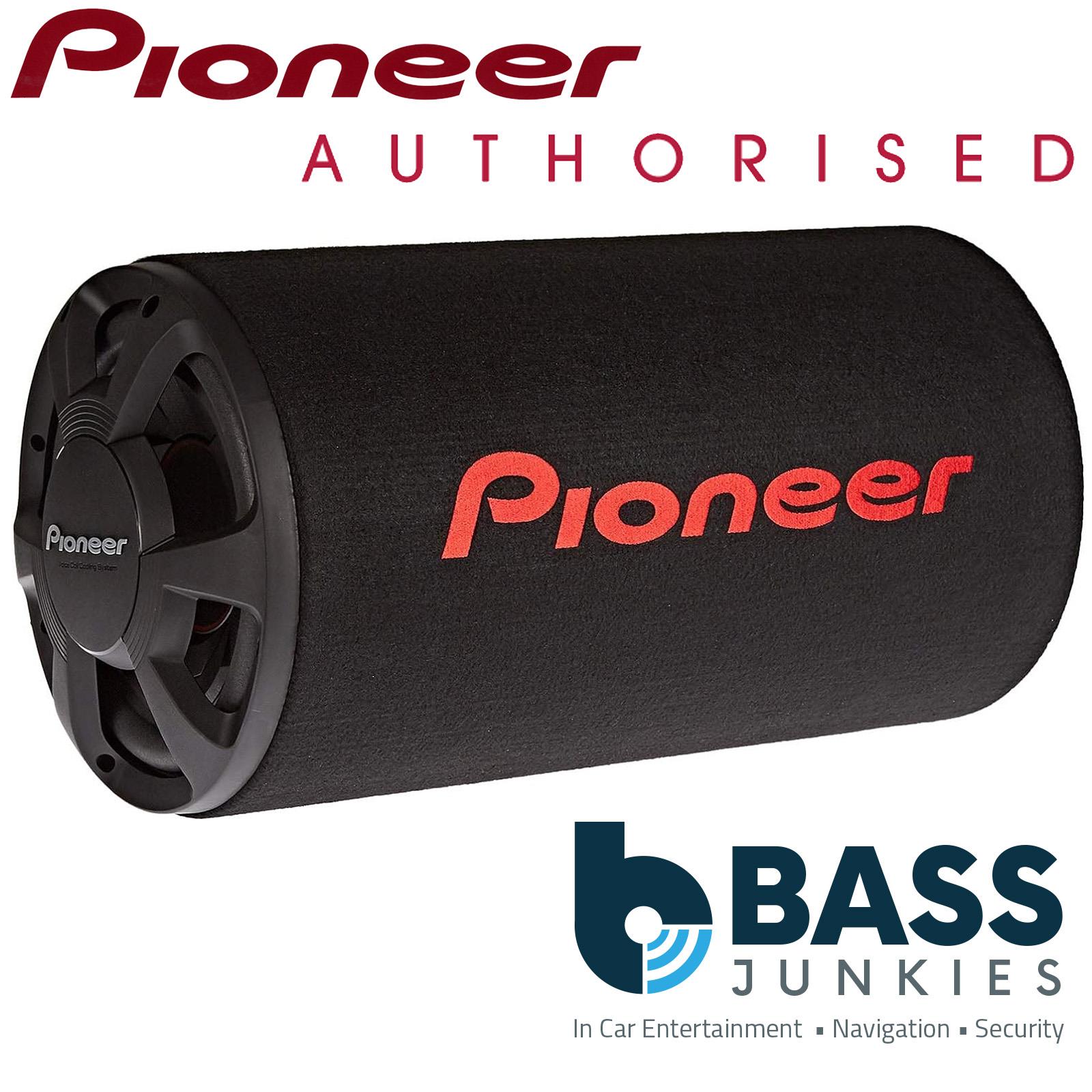 Pioneer TS-WX306T 12" 1300 Watts Car Subwoofer Bass Tube & GM-A3702 500 Watts Amplifier Kit