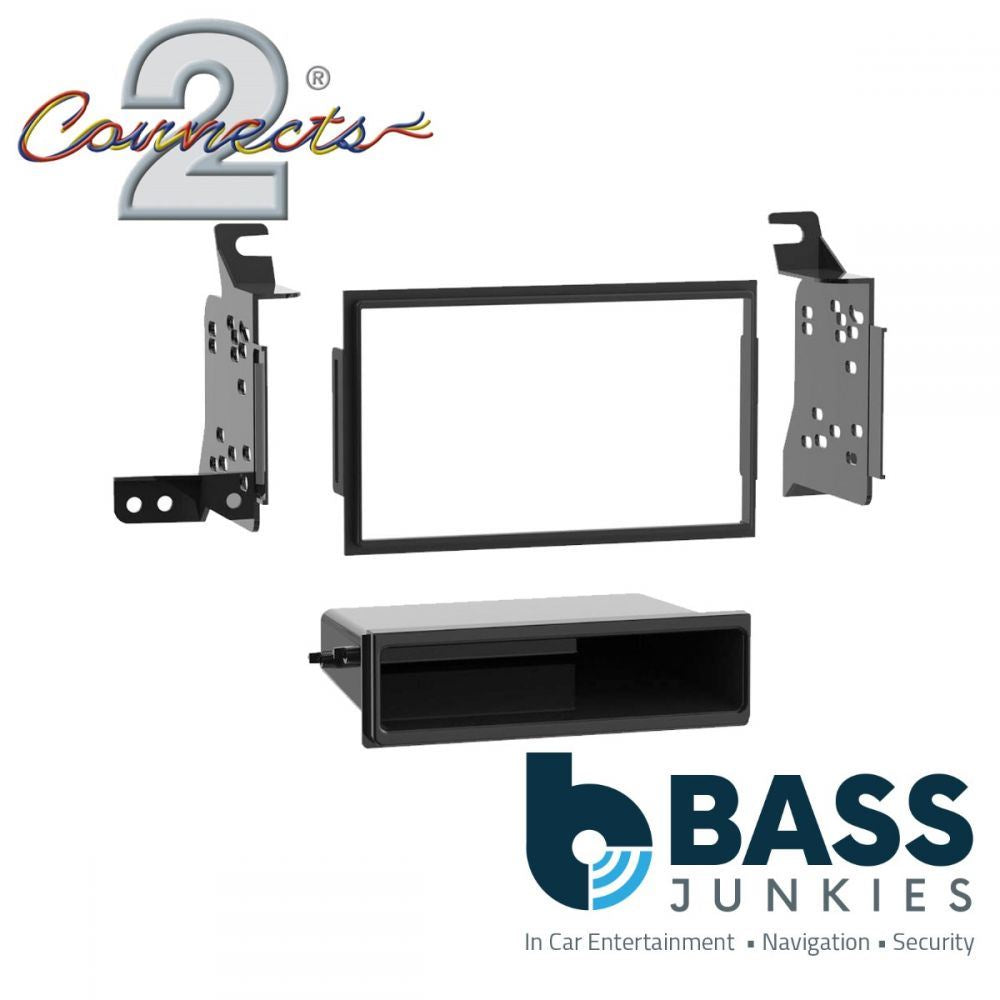 Connects2 CT24NS31 - Nissan Pathfinder Frontier Xterra Car Stereo Single and Double Din Fascia Panel
