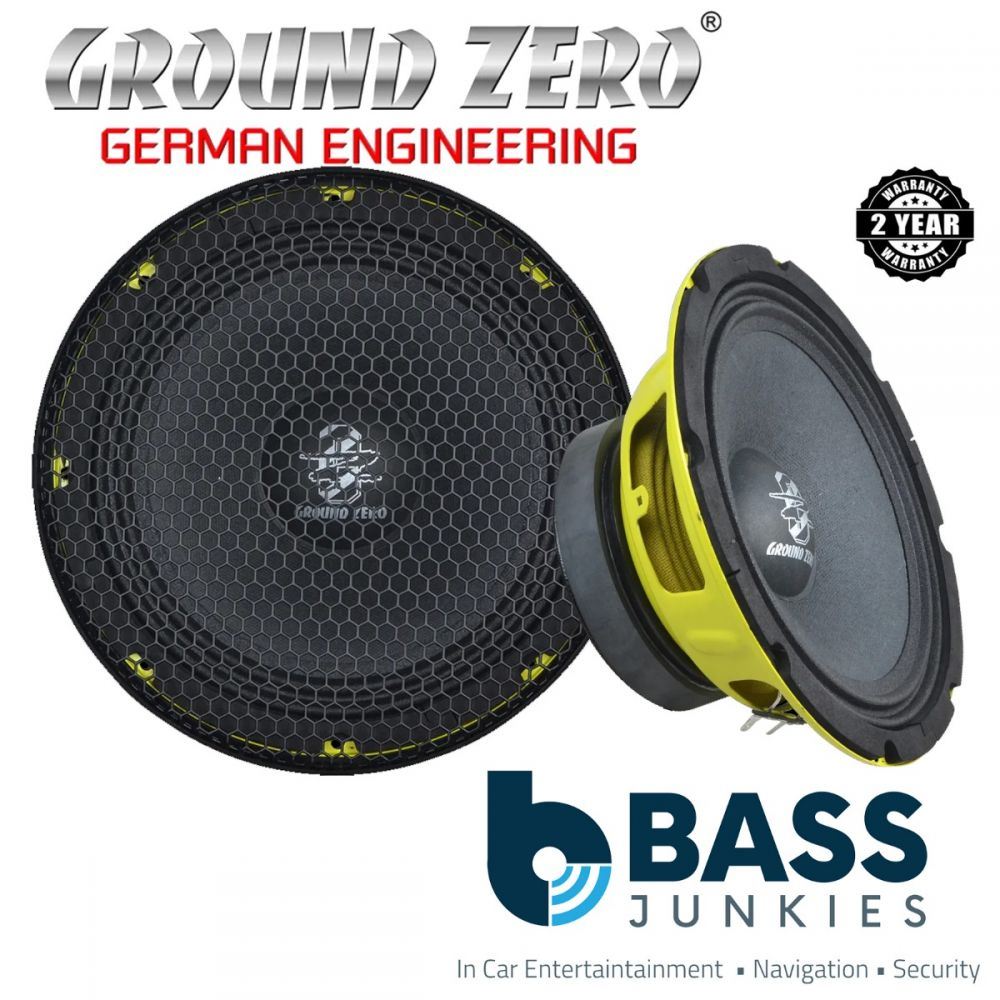 Ground Zero GZCK 165XSPL - 6.5" 100 Watts WRMS Kick / Midwoofer Car Van Speaker
