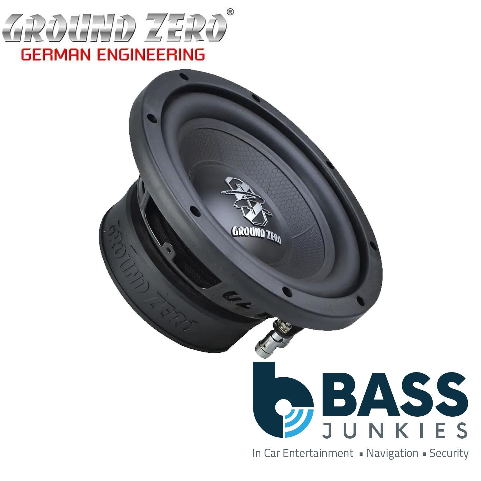 Ground Zero Iridium GZIW 200 8Inch Car Subwoofer 150W RMS Sub