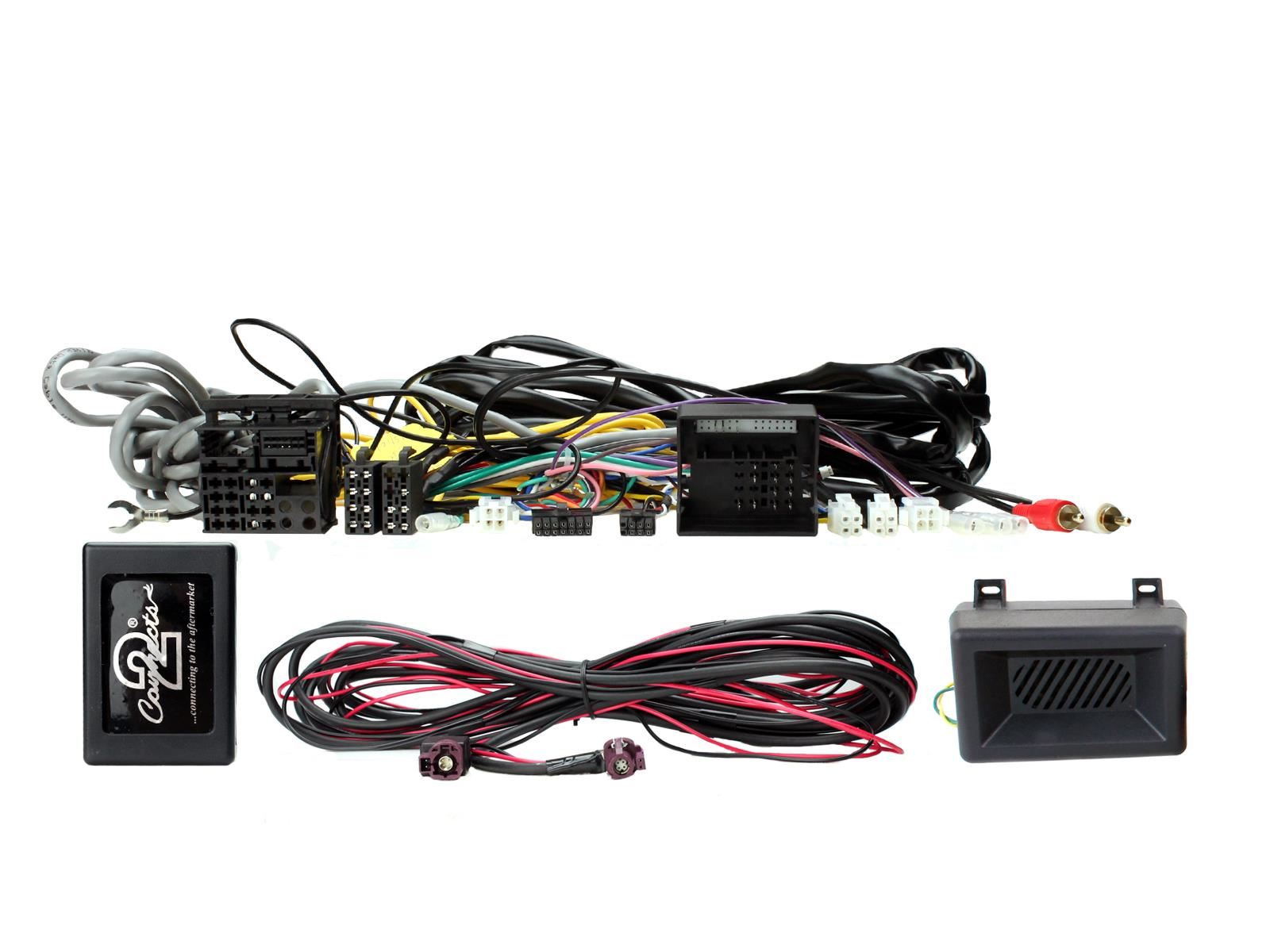 Grundig 6.8" Apple Android Double Din Stereo Fitting Kit + Steering Wheel Stalk Controls to fit BMW 2 Series 2014- | BMW 1-Series 2012-16