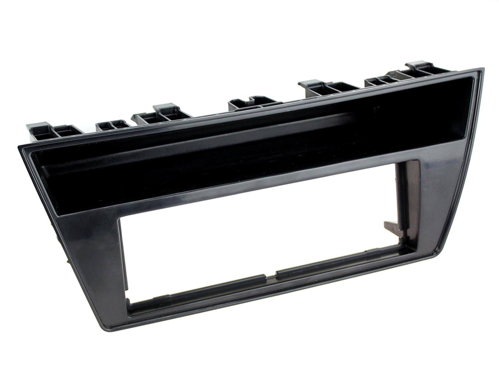 Single Din Stereo Fitting Kit + Steering Wheel Stalk Controls to fit Skoda Fabia 2014-18