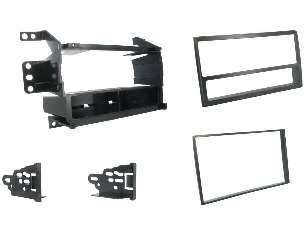 Double Din Stereo Fitting Kit + Steering Wheel Stalk Controls to fit Nissan Juke 2011-14