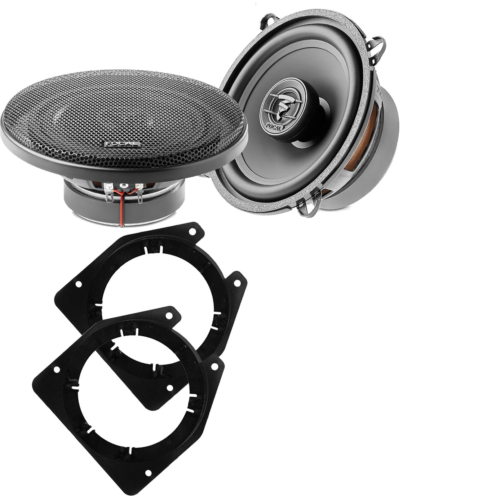 Focal Auditor ACX130 130mm/13cm/5.25" Car Coaxial Speakers (Pair Max 200 watts) Fits GMC VAN 1996-96