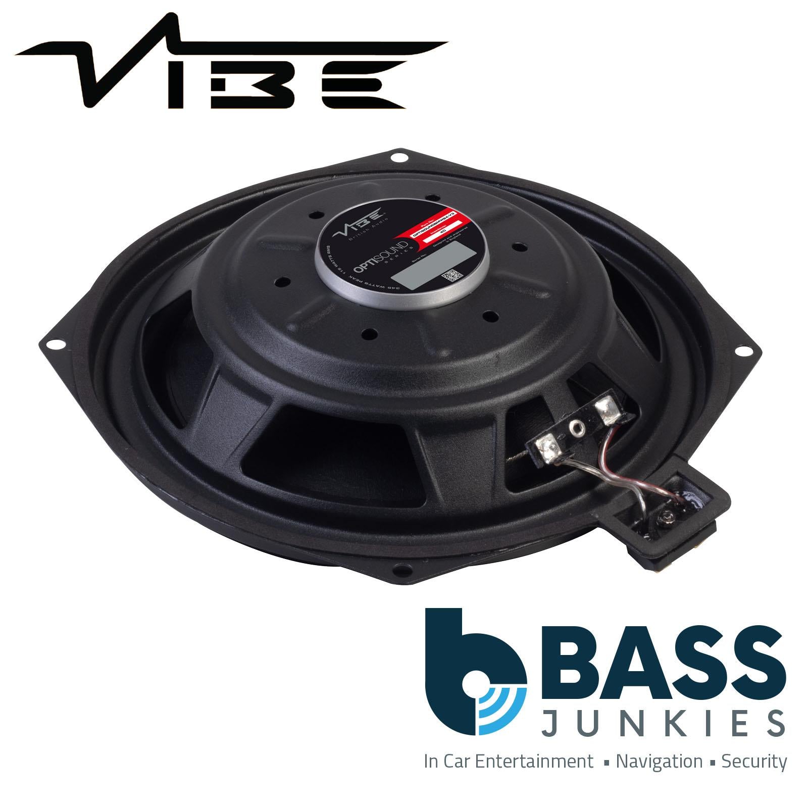 VIBE OPTISOUNDBMW82-V3 8" 200mm 1-Way BMW Underseat Subwoofer 345W Power