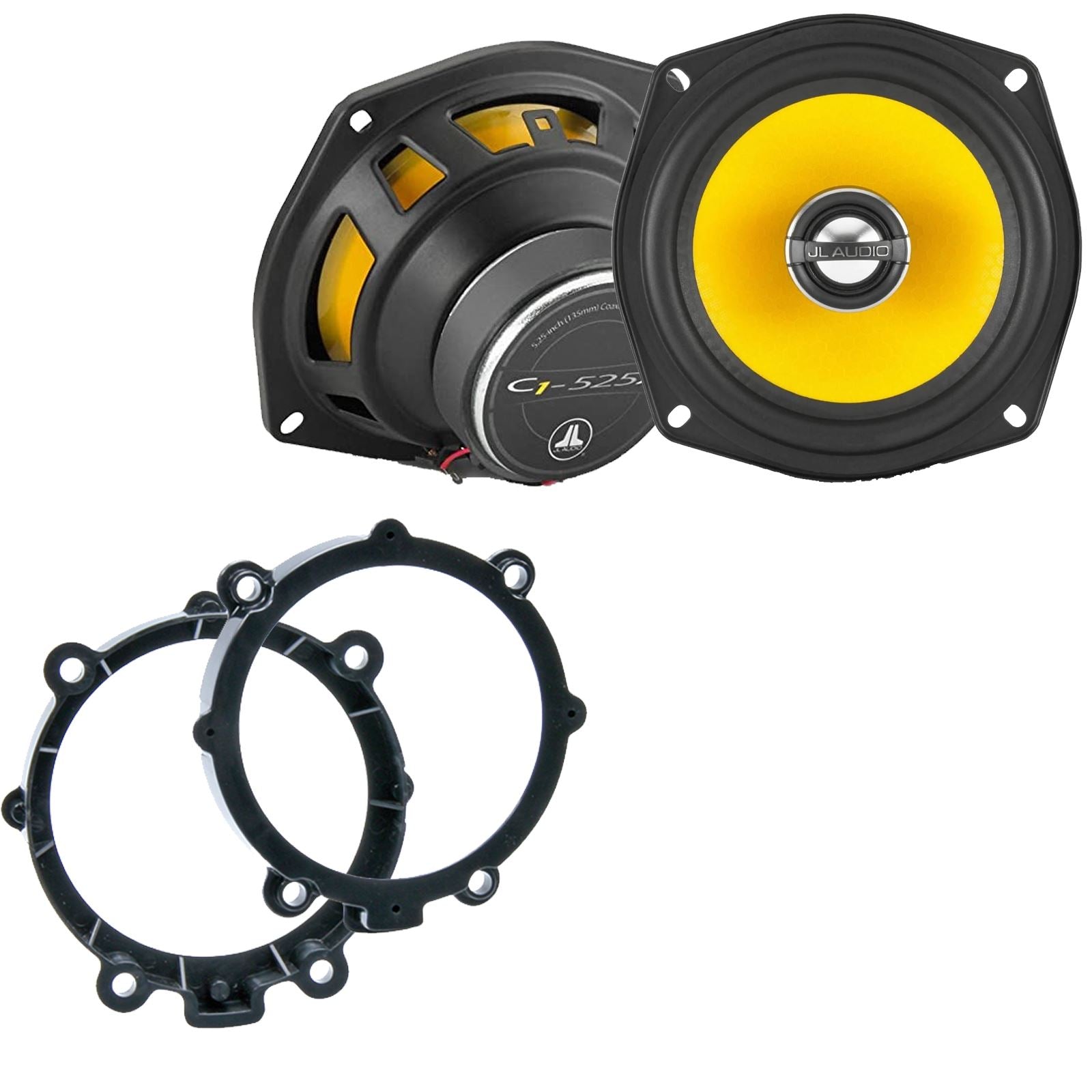 JL Audio C1-525X 2-Way 130mm/13cm/5.25" Coaxial Speakers (Per Pair 450 Watts) Fits Mercedes Vito 2003-14 | Sprinter 06-18 | Viano 03-07