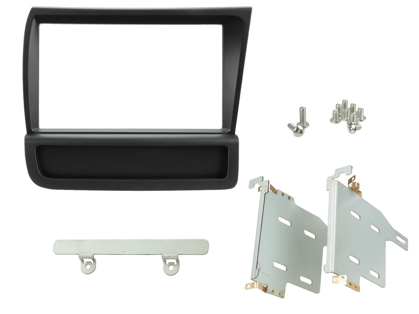 SONY DAB+ Apple | Android Double Din Stereo Fitting Kit + Steering Wheel Stalk Controls to fit Audi R8 2007-15