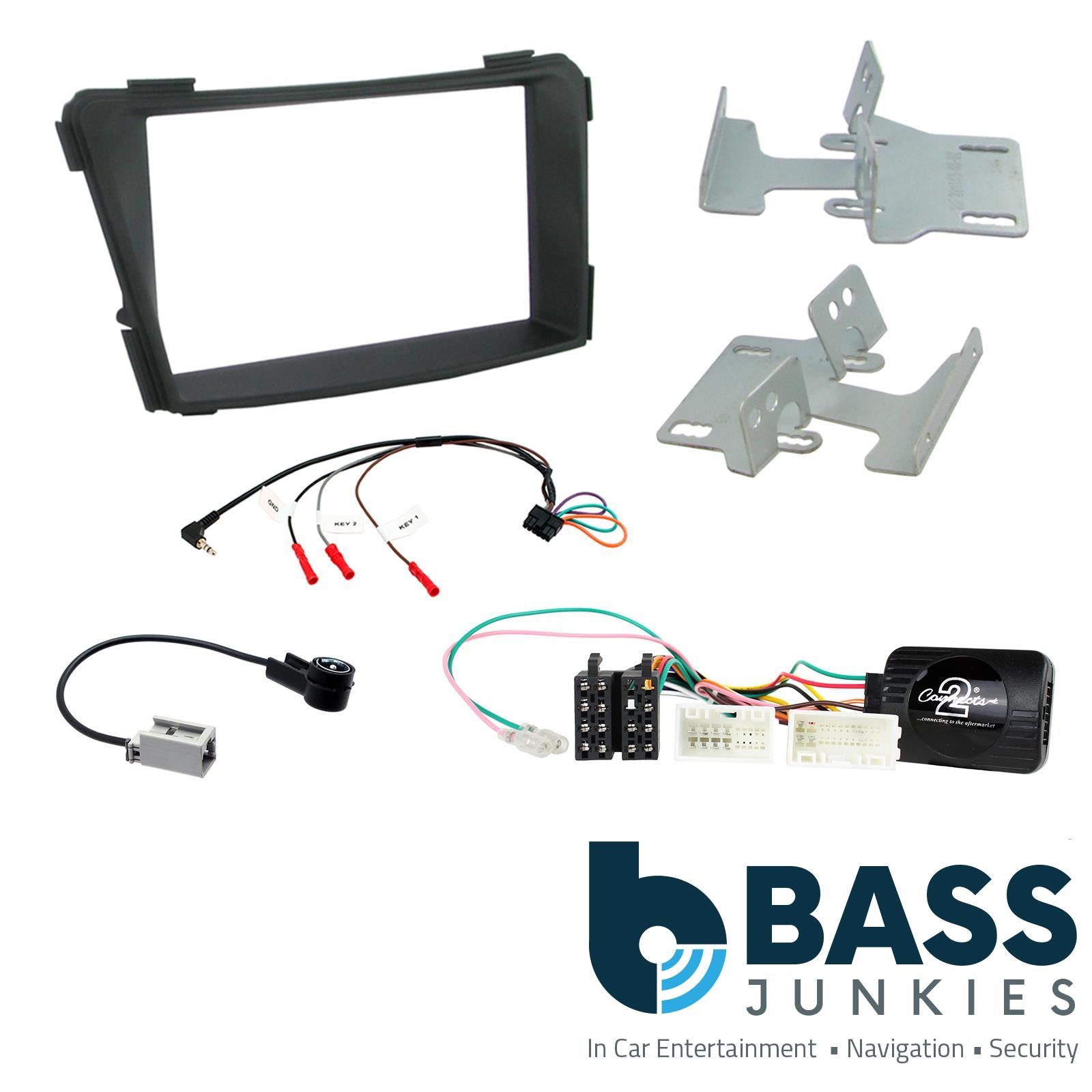 Connects2 CTKHY05 Hyundai i40 2011 On Car Stereo D/Din Fascia Steering Wheel Interface