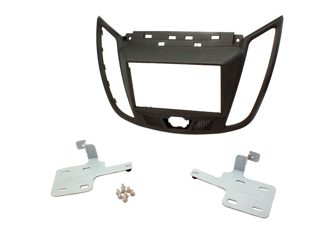 Grundig 6.8" Apple Android Double Din Stereo Fitting Kit + Steering Wheel Stalk Controls to fit Ford C-Max 2010-