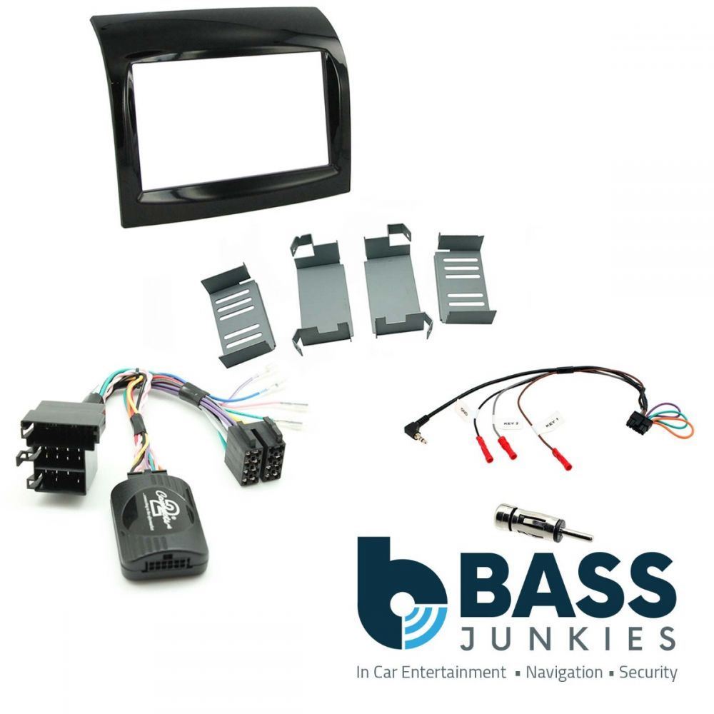 Connects2 CTKFT09 Fiat Ducato 2012 On Car Stereo Fascia Steering Wheel Stalk Interface Kit