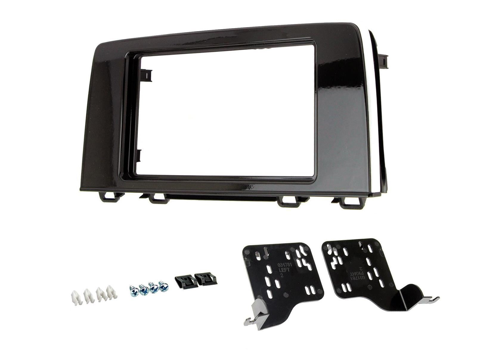 SONY 6.2" Screen Blutooth Double Din Stereo Fitting Kit + Steering Wheel Stalk Controls to fit Honda CR-V 2017-