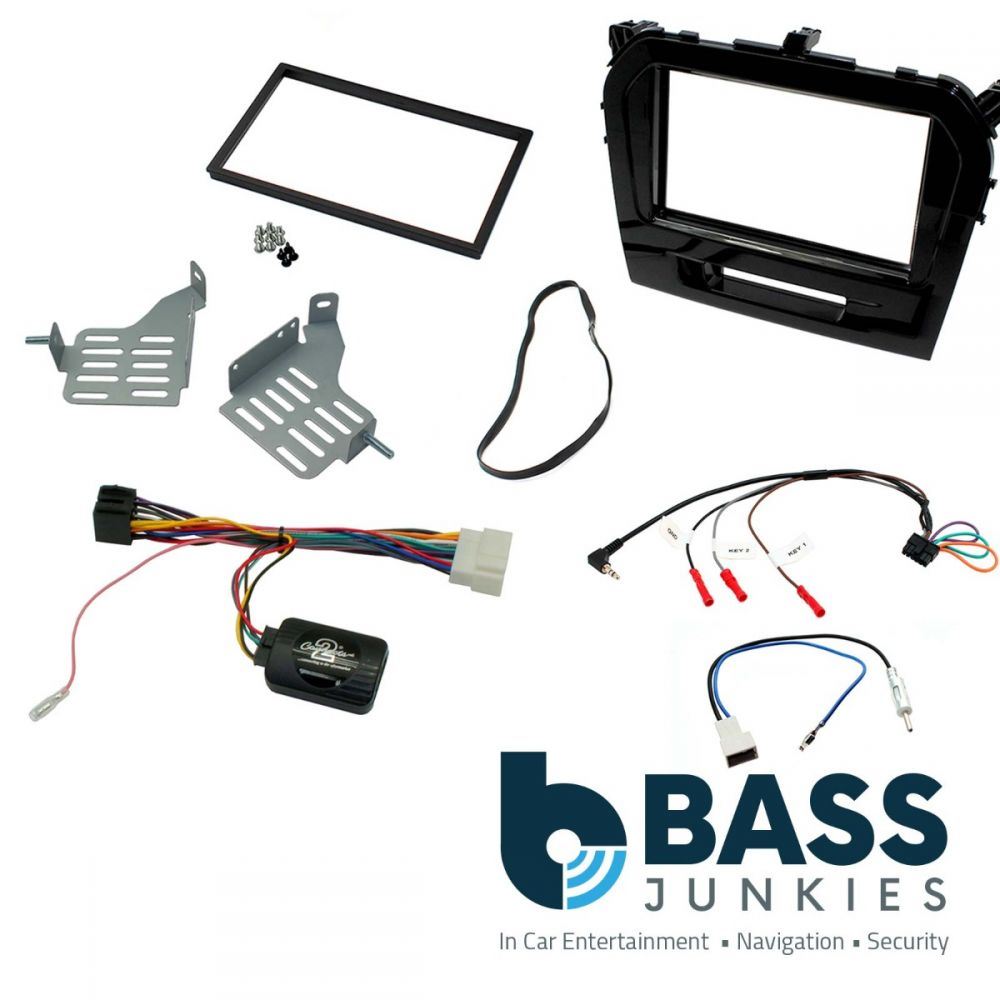 Connects2 CTKSZ08 - Suzuki Vitara 2015 Onwards Double Din Fascia Installation Kit