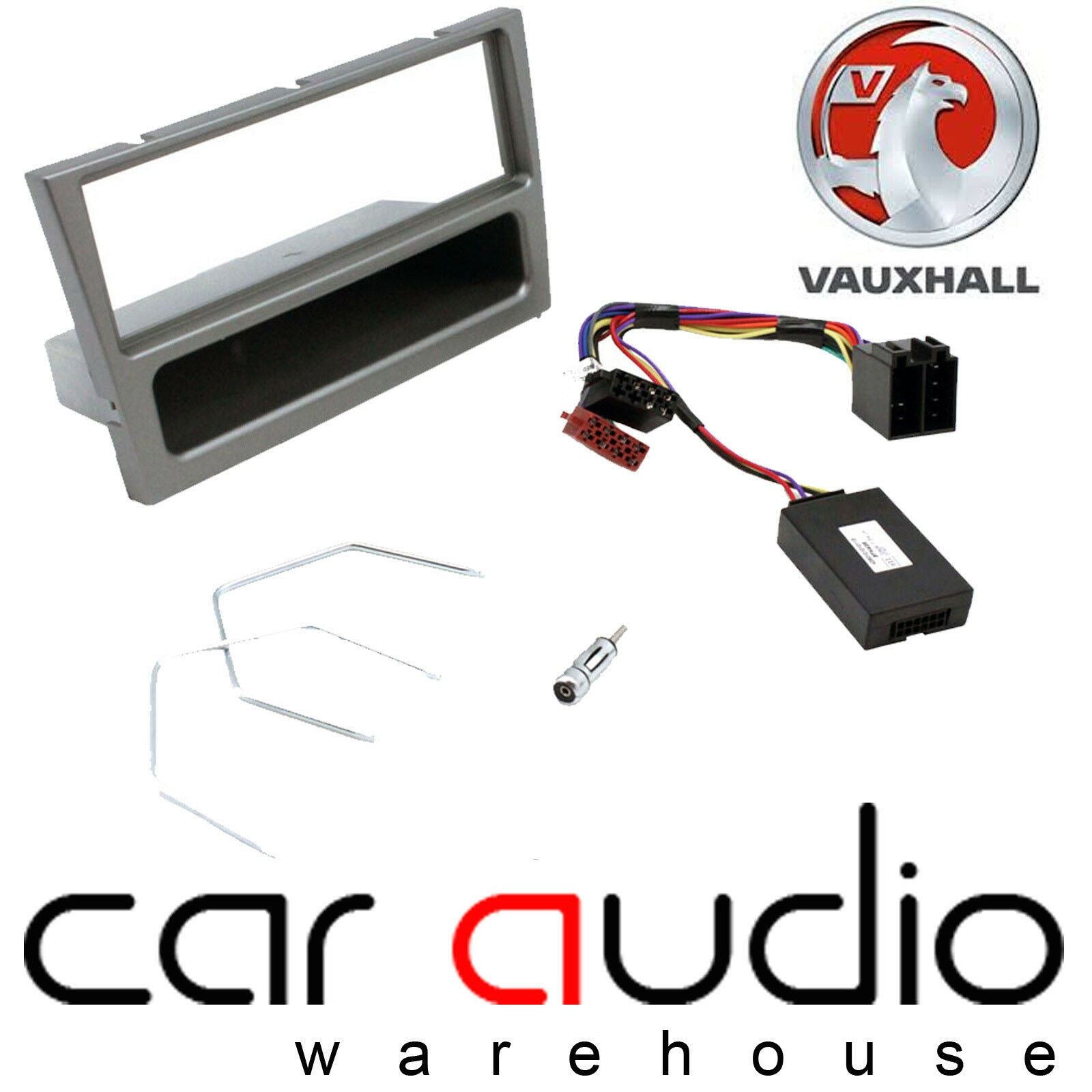 Connects2 CTKVX18 - Vauxhall Single Din Fascia & Steering Wheel Interface Installation Kit