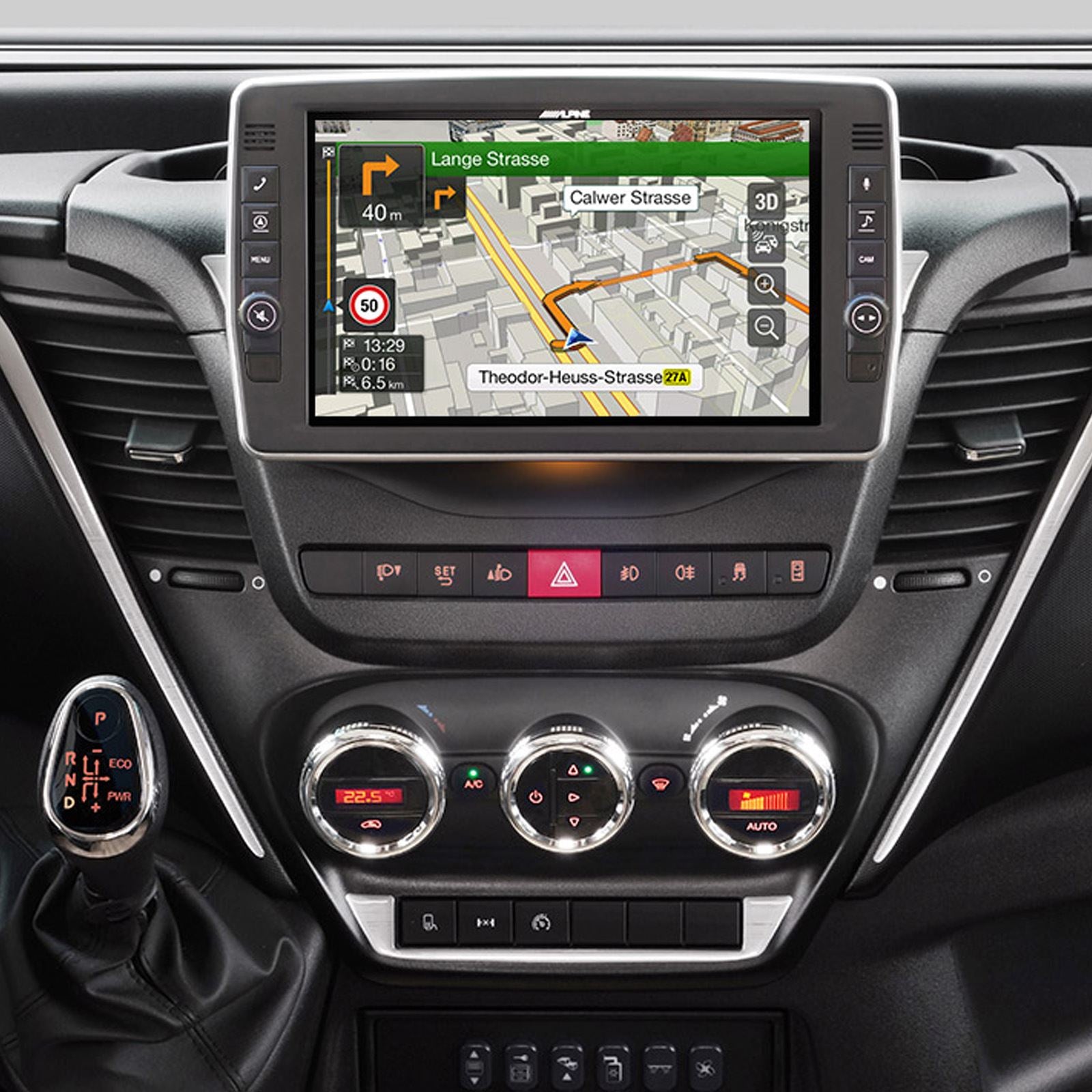 Alpine X903D-ID Iveco Daily Motorhome Sat Nav