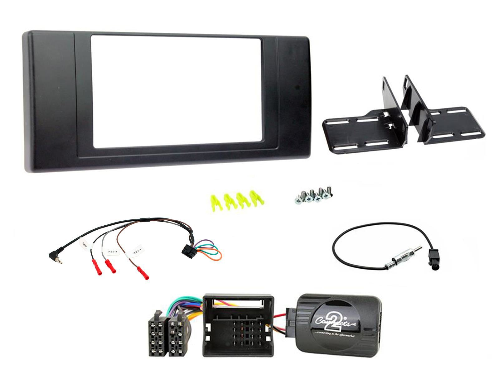 SONY XAV-1550D DAB+ Smart Bluetooth Car Radio + Stereo fitting kit + Steering Wheel Controls Loom Land Rover Range-Rover 2002-2005