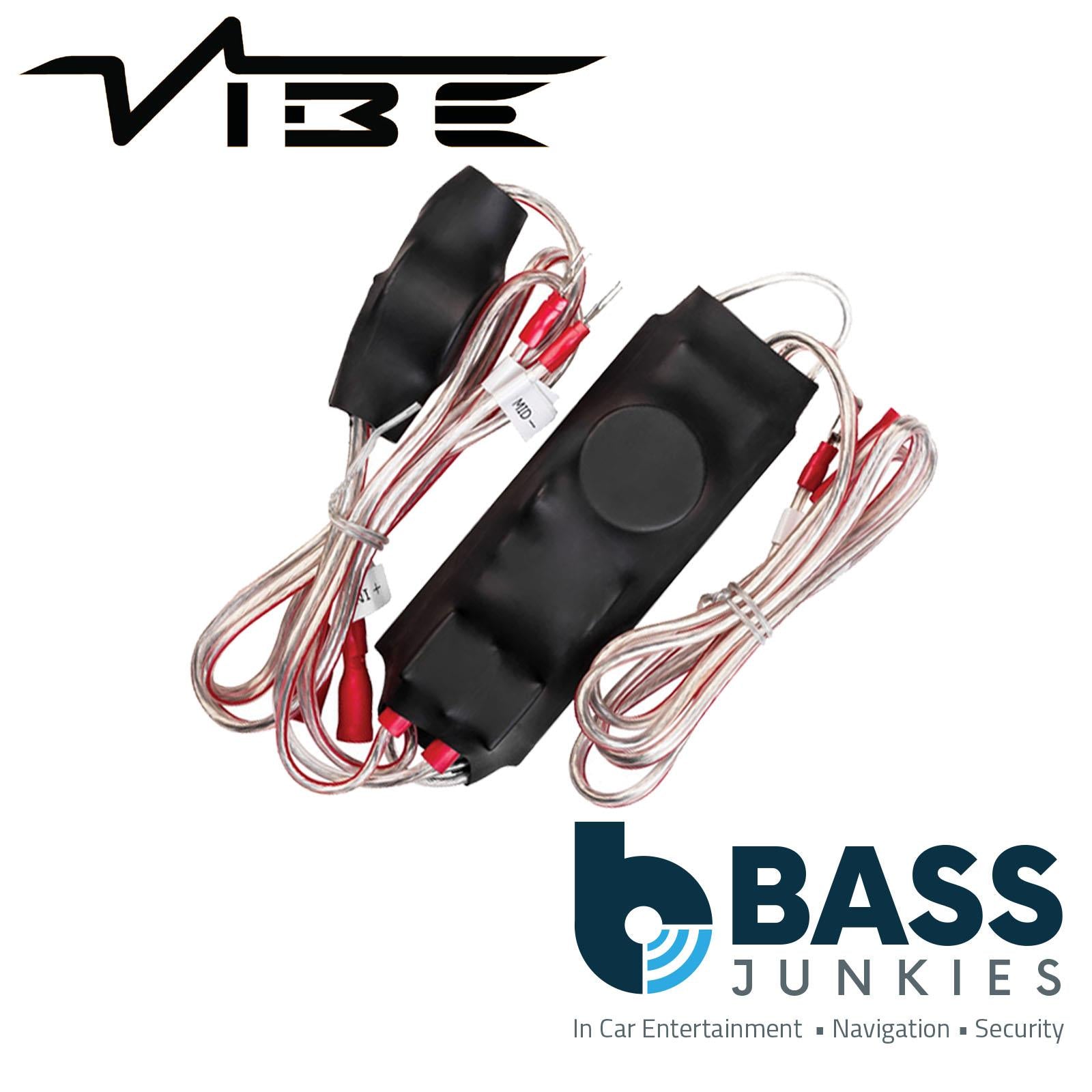 VIBE OPTISOUNDBMWFX-V0 4 & 8" Car Audio Full Upgrade Kit for BMW Front Speakers