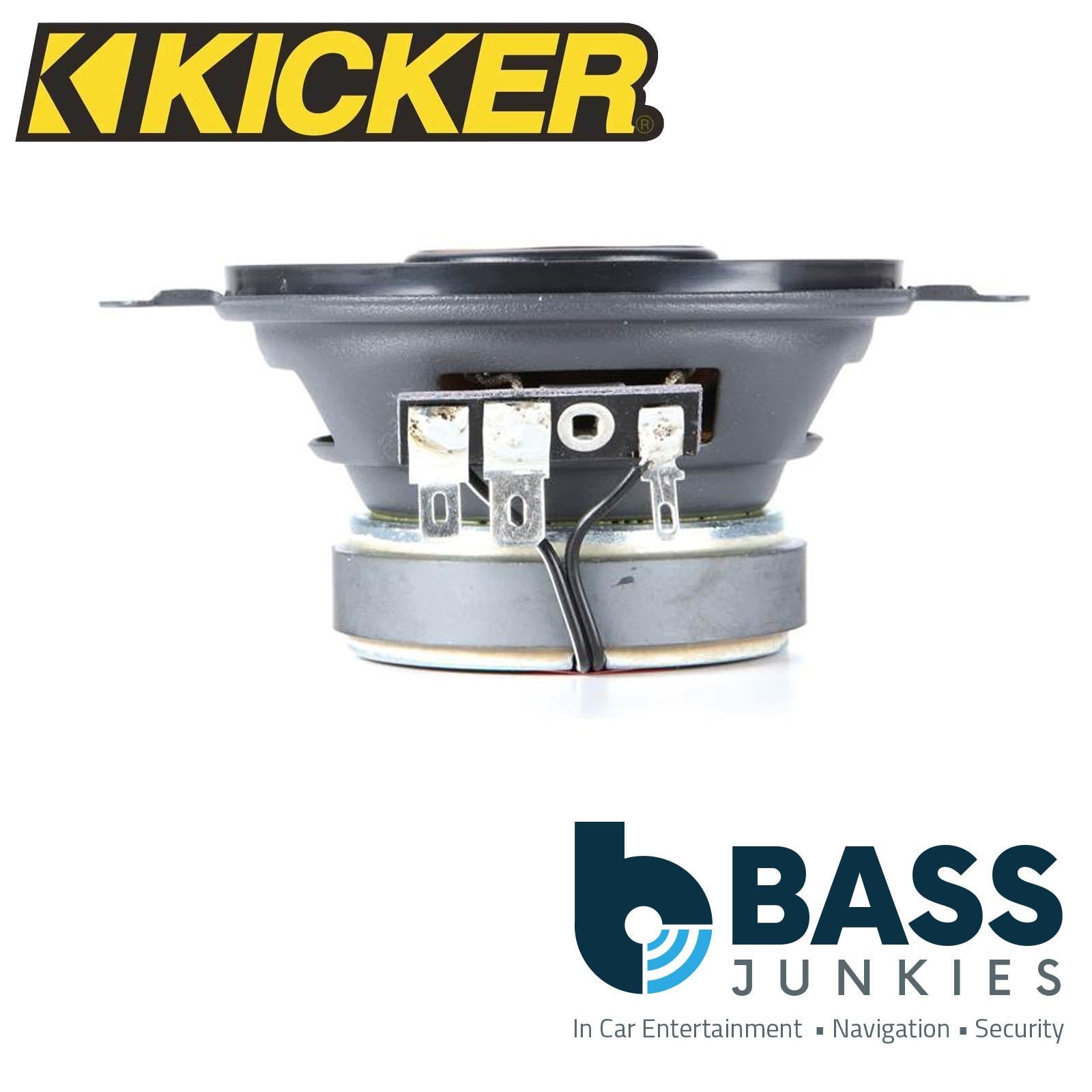 KICKER KA47KSC3504 3.5 inch 2-Way 100W Max Power 4 Ohms Car Audio Speaker Pair