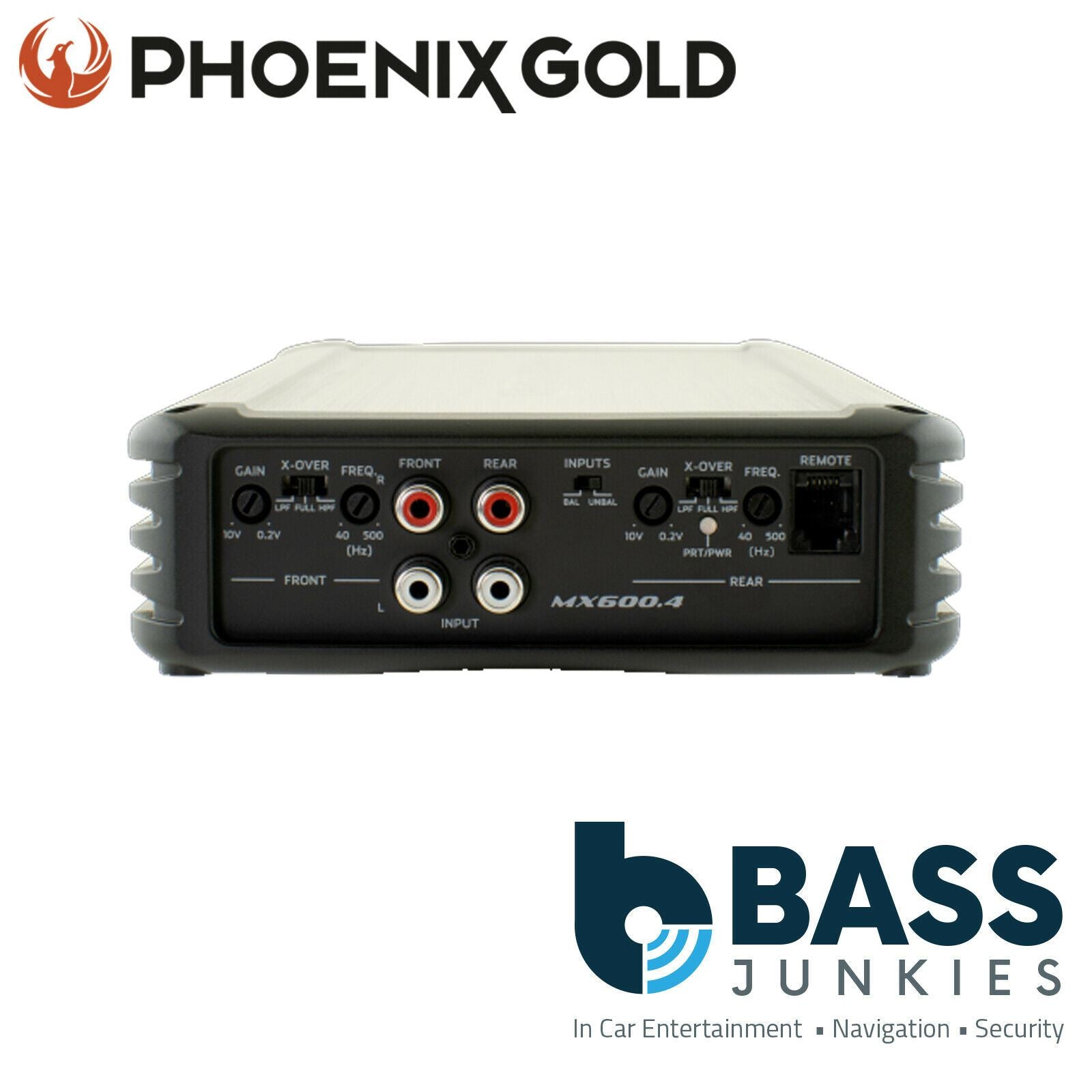 Phoenix Gold MX Series MX600.4 600 Watts 4 Channel Class D Car Amplifier