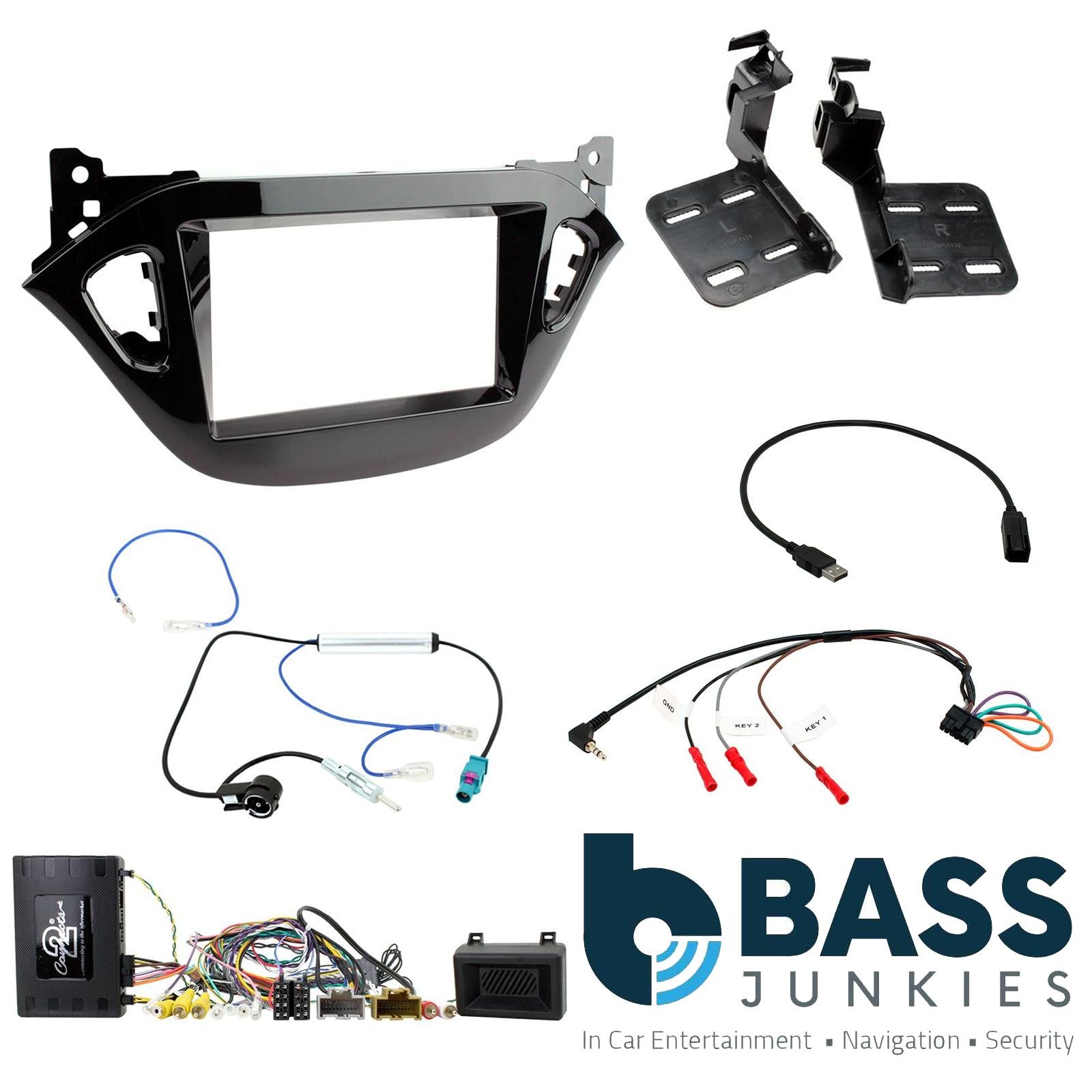 Connects2 CTKVX43 - Vauxhall Corsa 2017 Onwards Double Din Car Stereo Steering Wheel Interface Kit