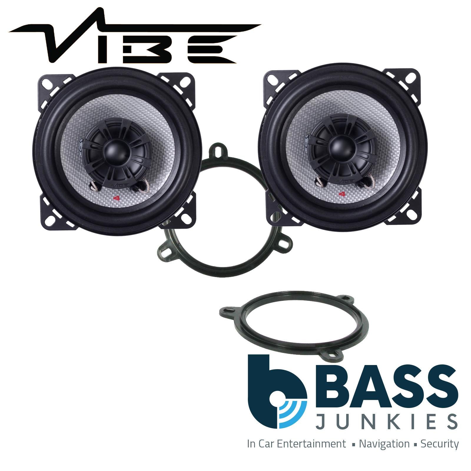 Vive PULSE4 100mm/10cm/4" 2-Way Coaxial Car speakers (Per Pair Max 240|80 watts RMS) Fits Honda HR-V 2001-05