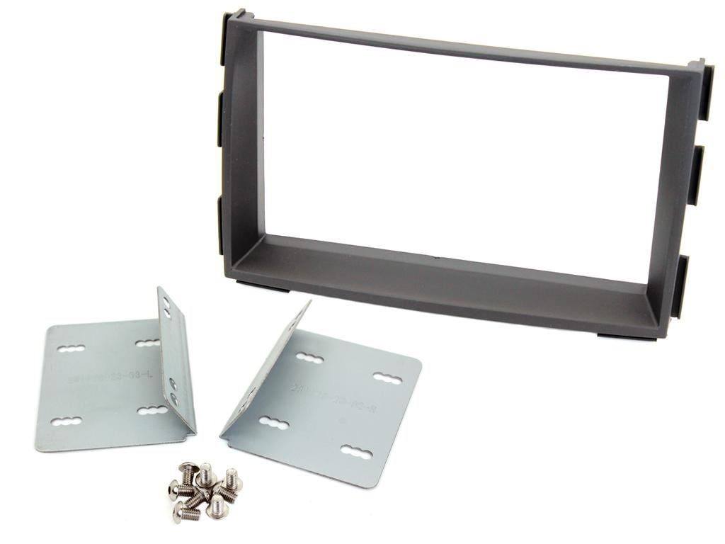 Grundig 6.8" Apple Android Double Din Stereo Fitting Kit + Steering Wheel Stalk Controls to fit Kia Venga 2010-